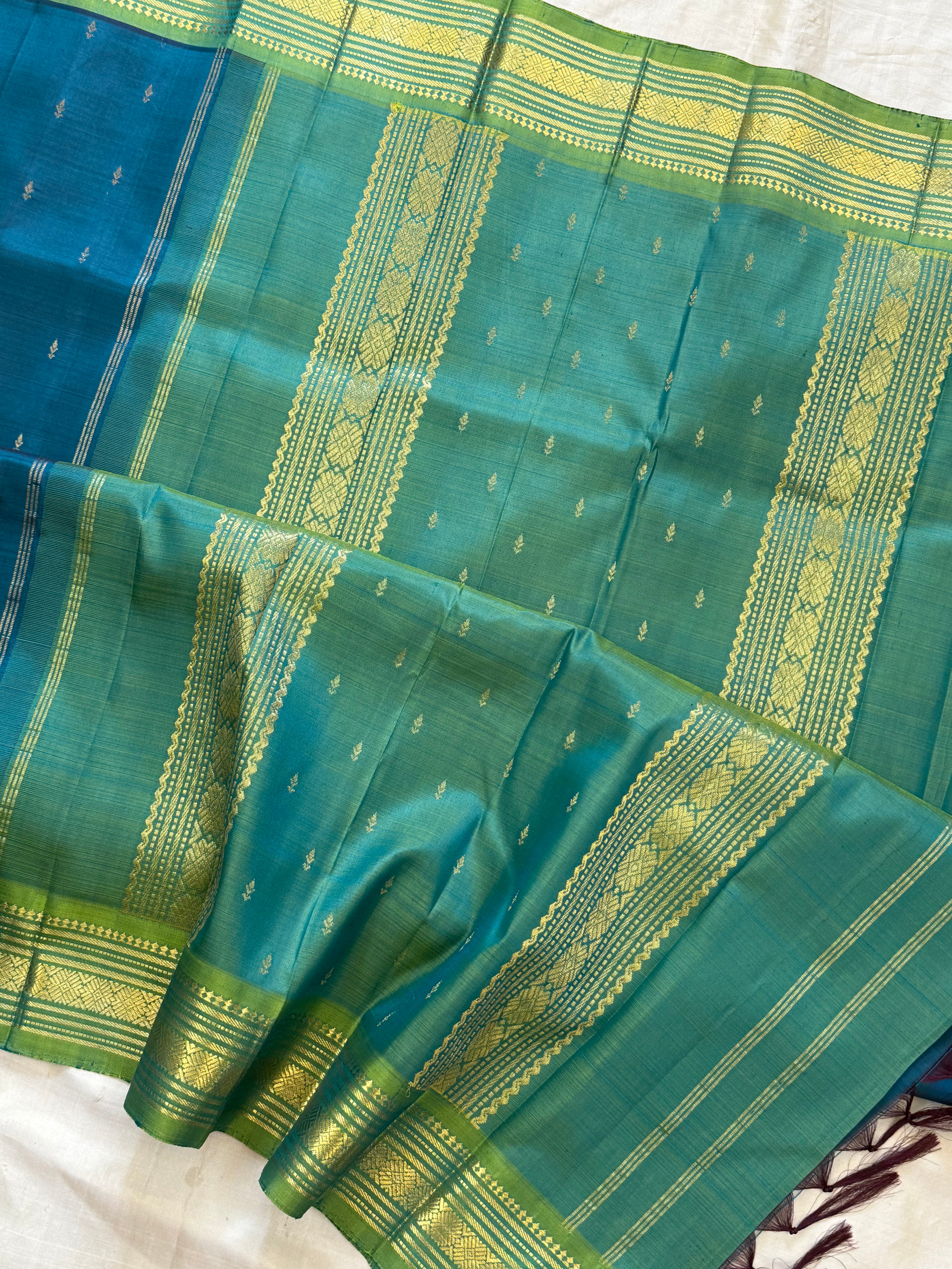 Rama blue with green border/ CLSA9933