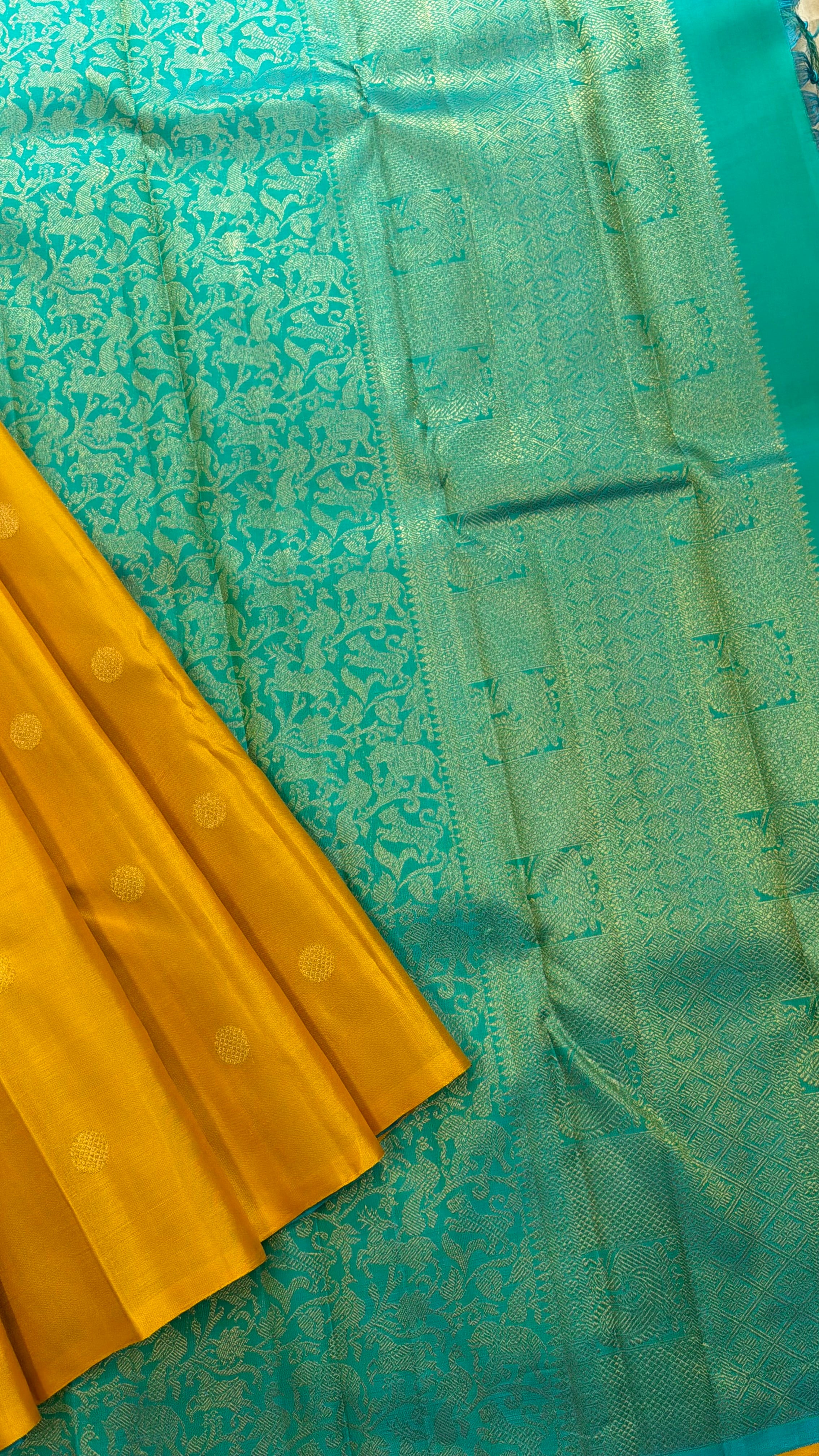 Vanasingaram brocade/ Kanjipuram silk