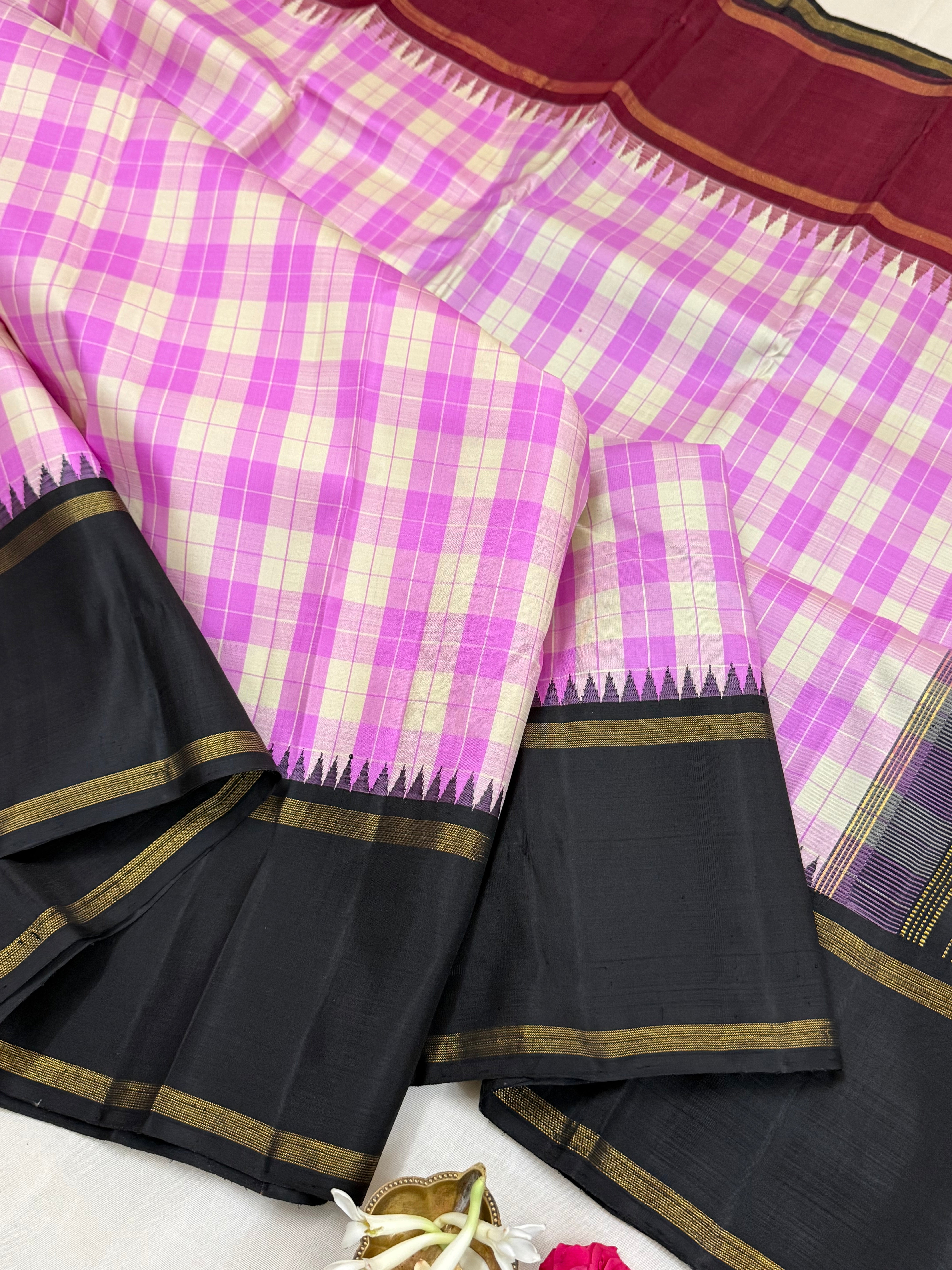 Ganga Jamuna Aarani pure silk sarees clsa 11118