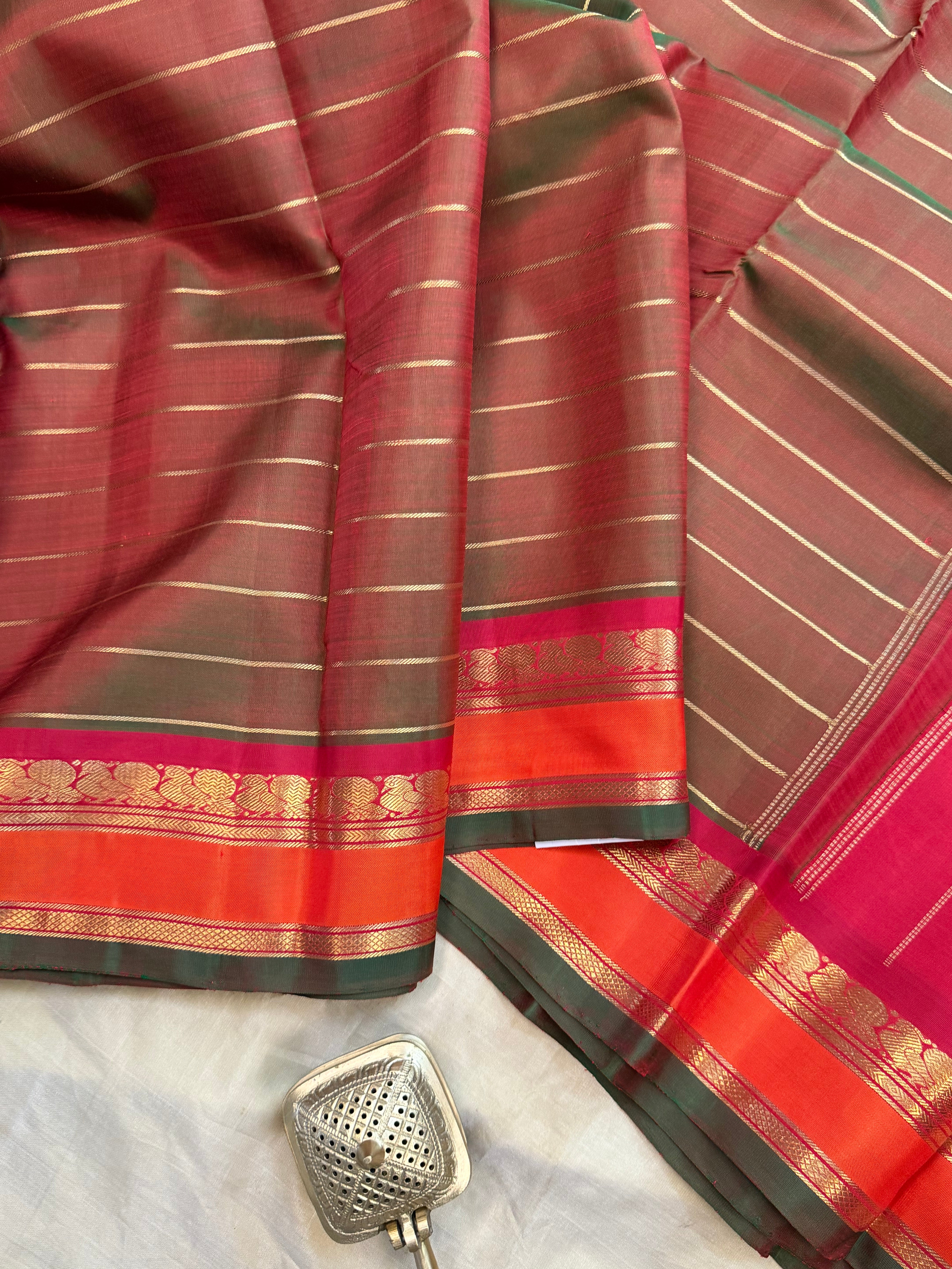 Manthulir veldhari / Kanjipuram silk