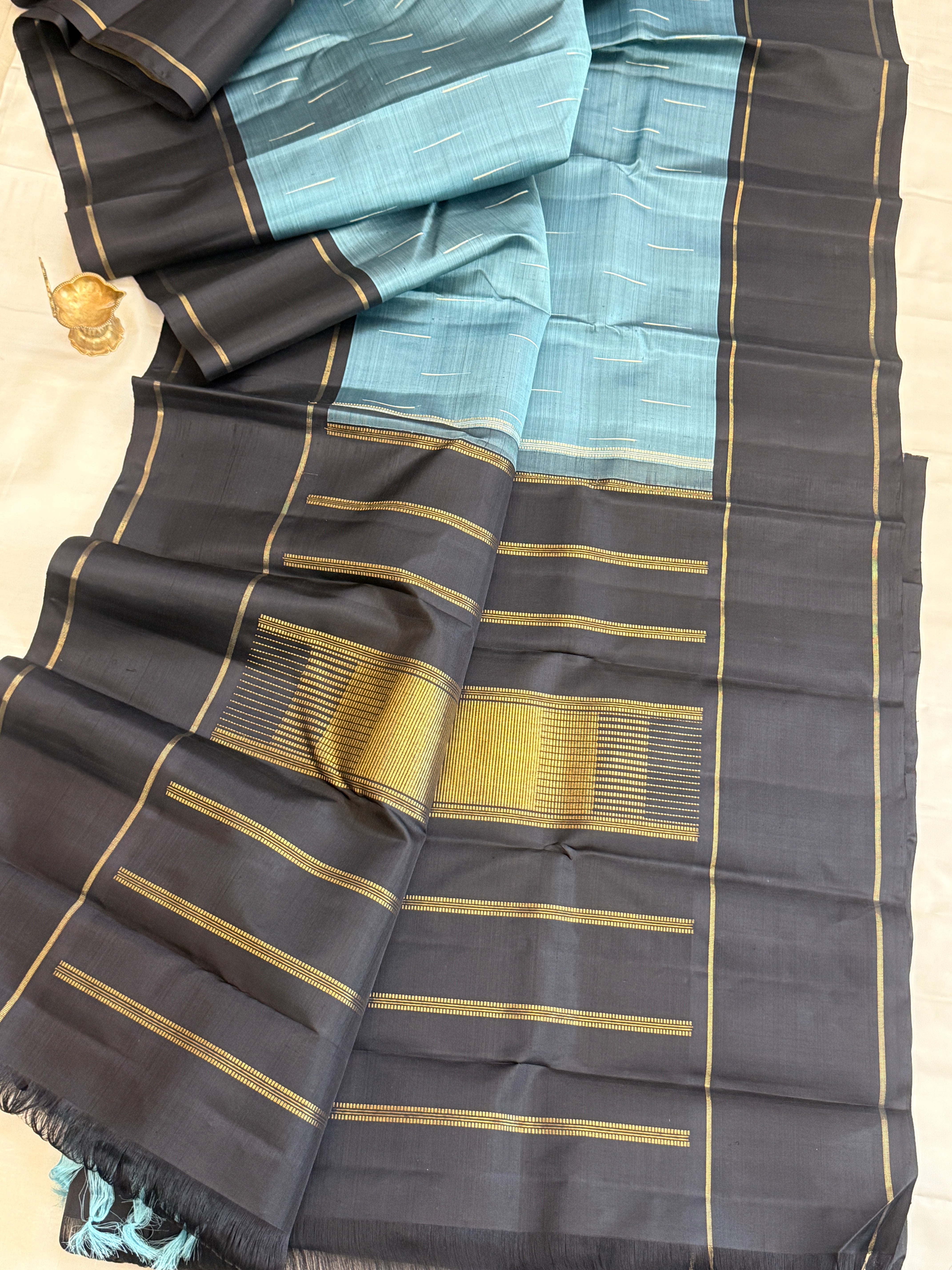 Light slate blue malli Moggu body retta pet border/ CLSA11343