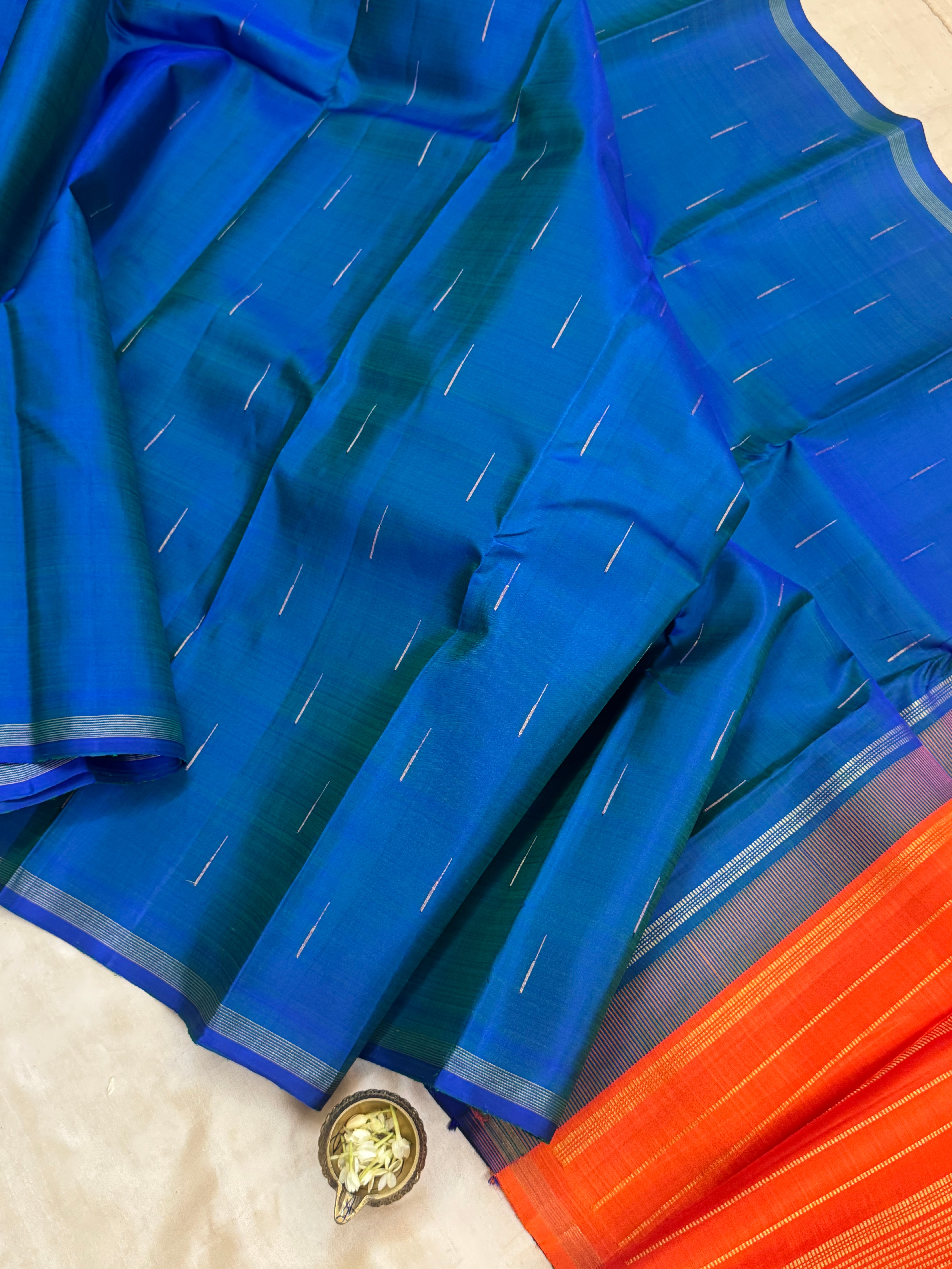 Malli moggu mayilkazhuthu/ Kanjipuram silk CLSA9880