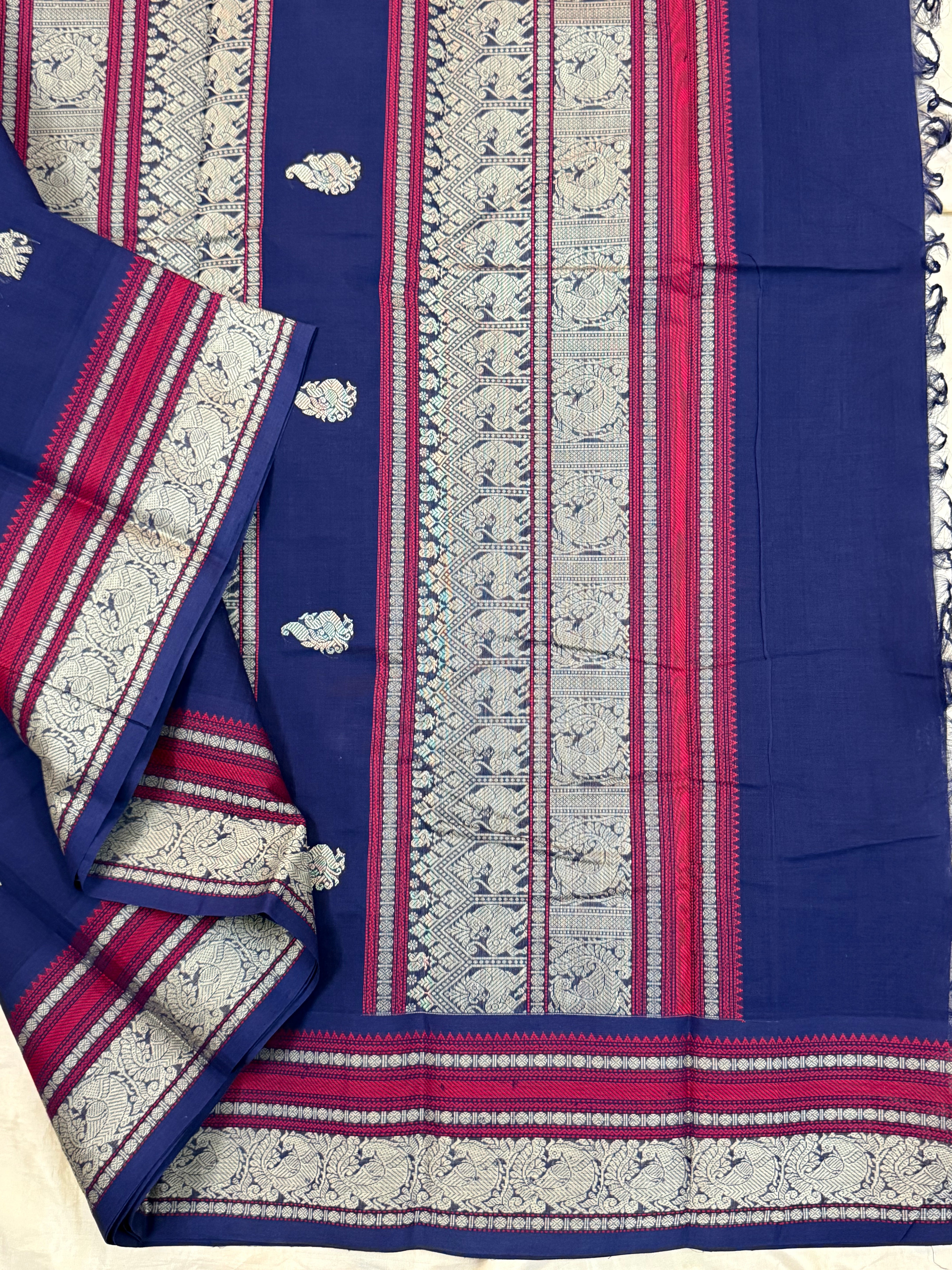 Navy Blue / Kanchi Cotton CL8550