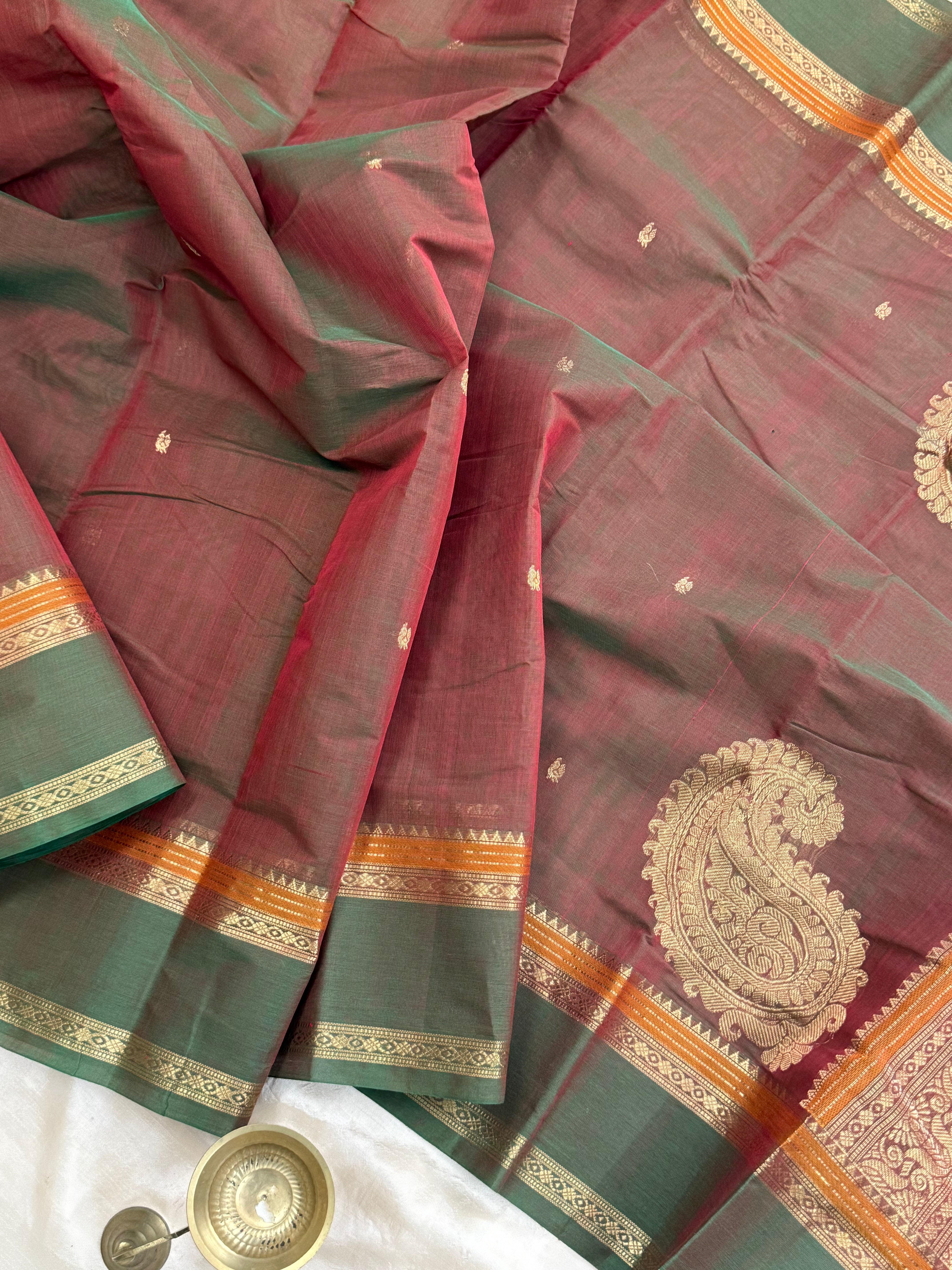 Maanthulir corner butta/ Kanchi Cotton