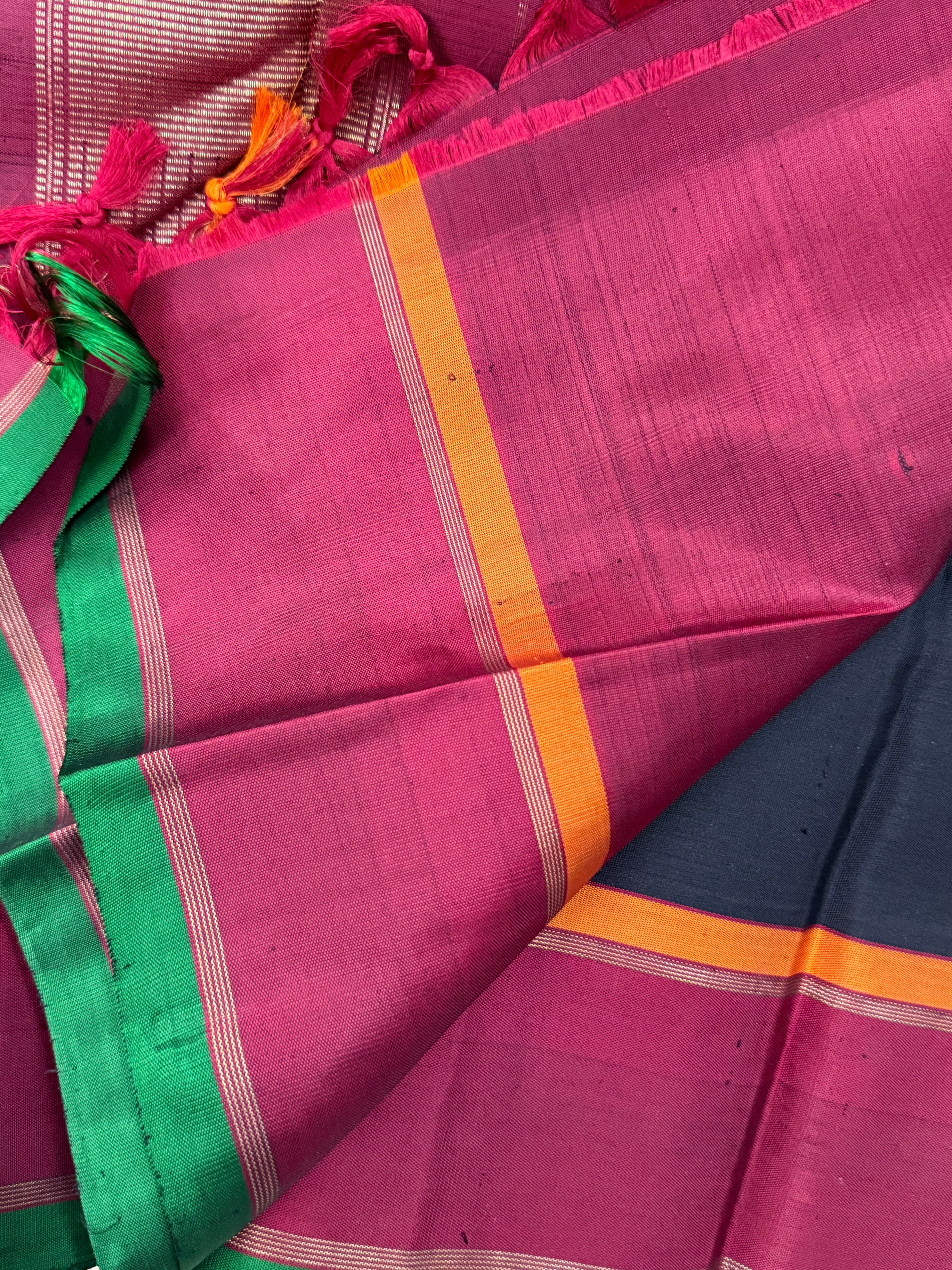 Black and Araku / Kanjipuram silk CL9467