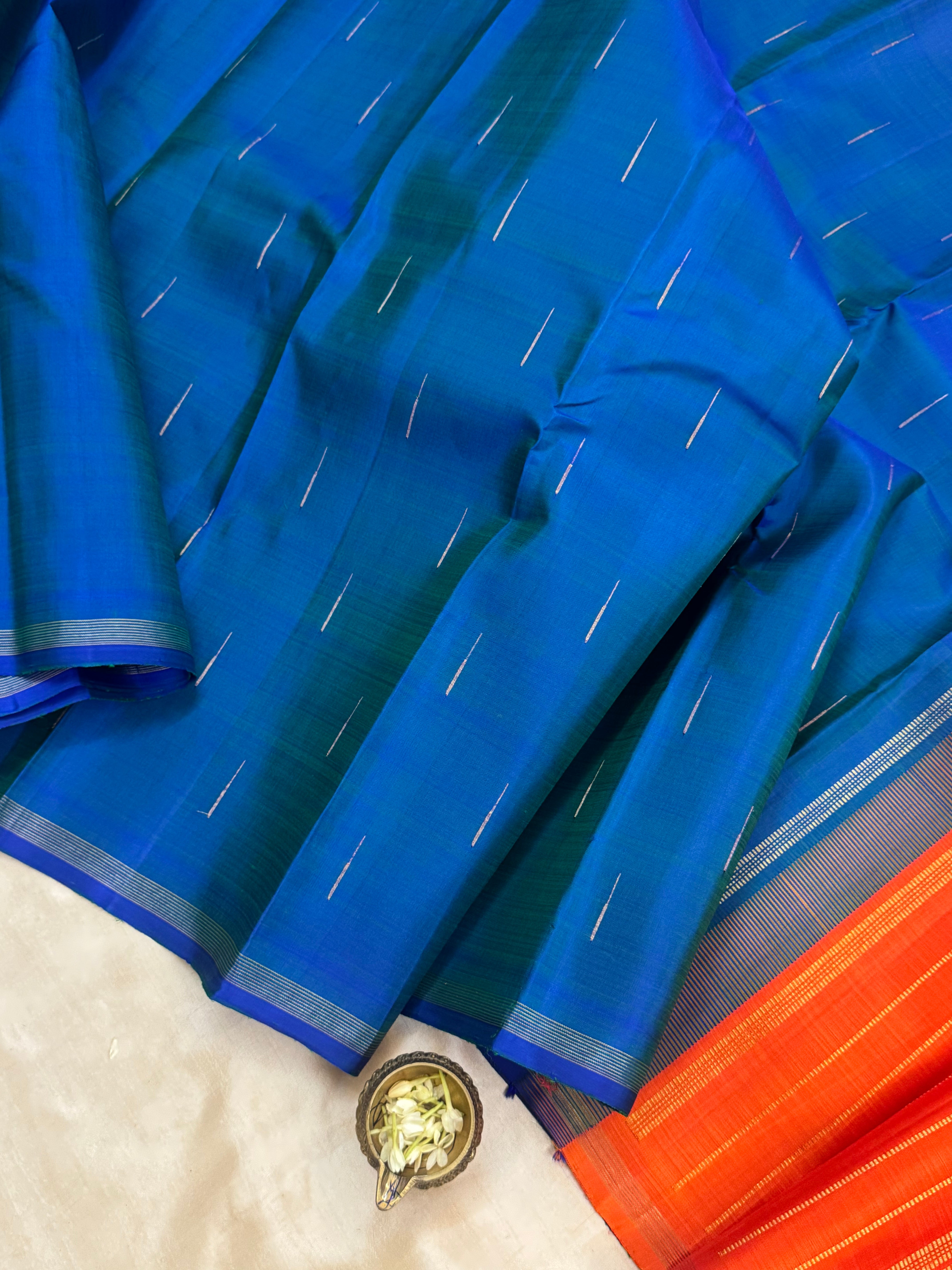 Malli moggu mayilkazhuthu/ Kanjipuram silk CLSA9880