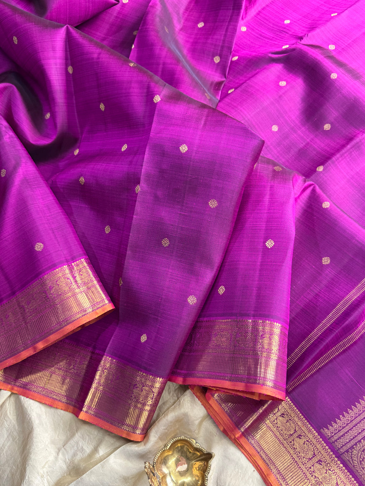 Vadamalli body with pure zari/kanjipuram silk saree clsa 11766