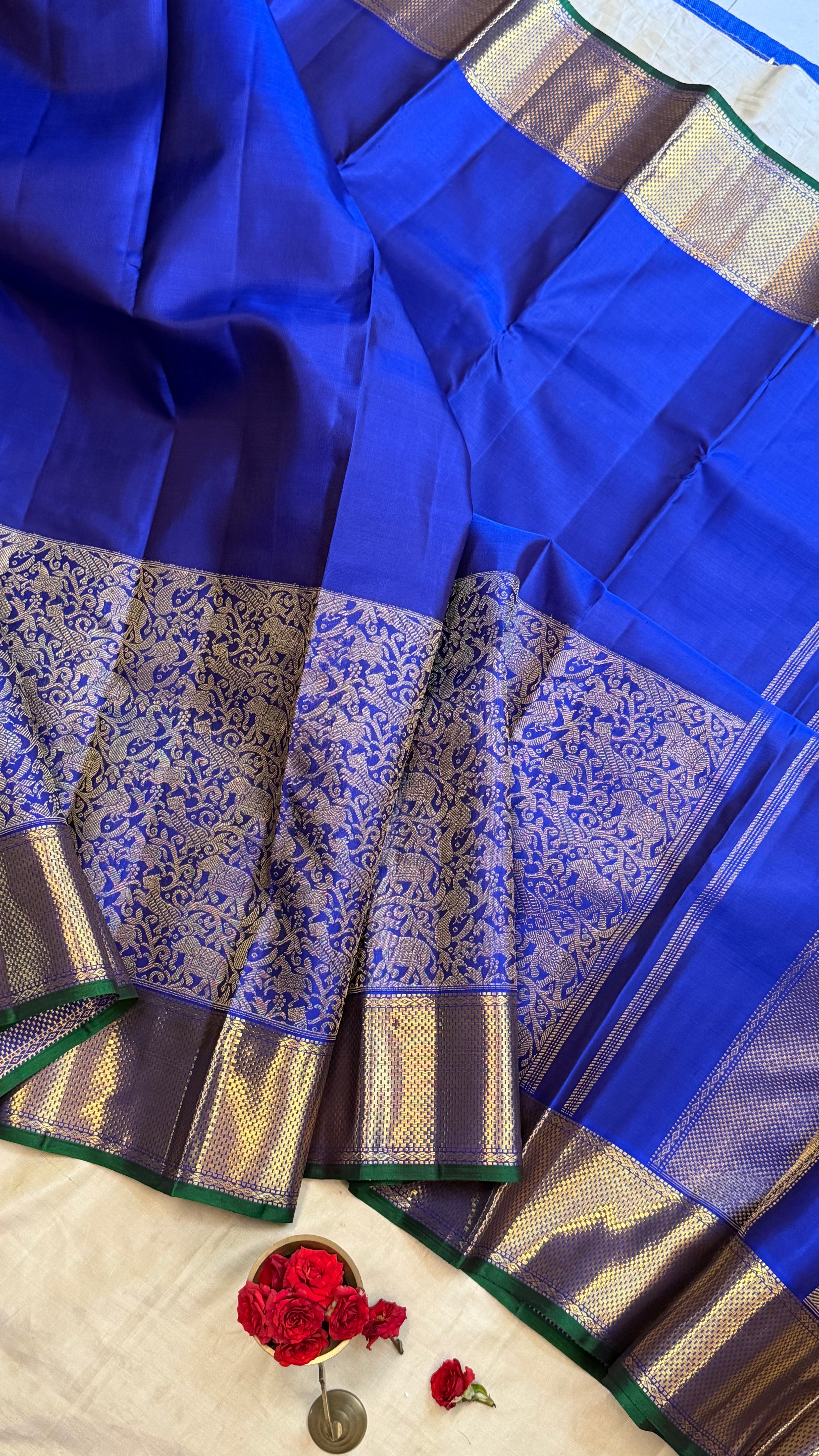 Skirt border vanasingaram lic pet / Kanjipuram Silk