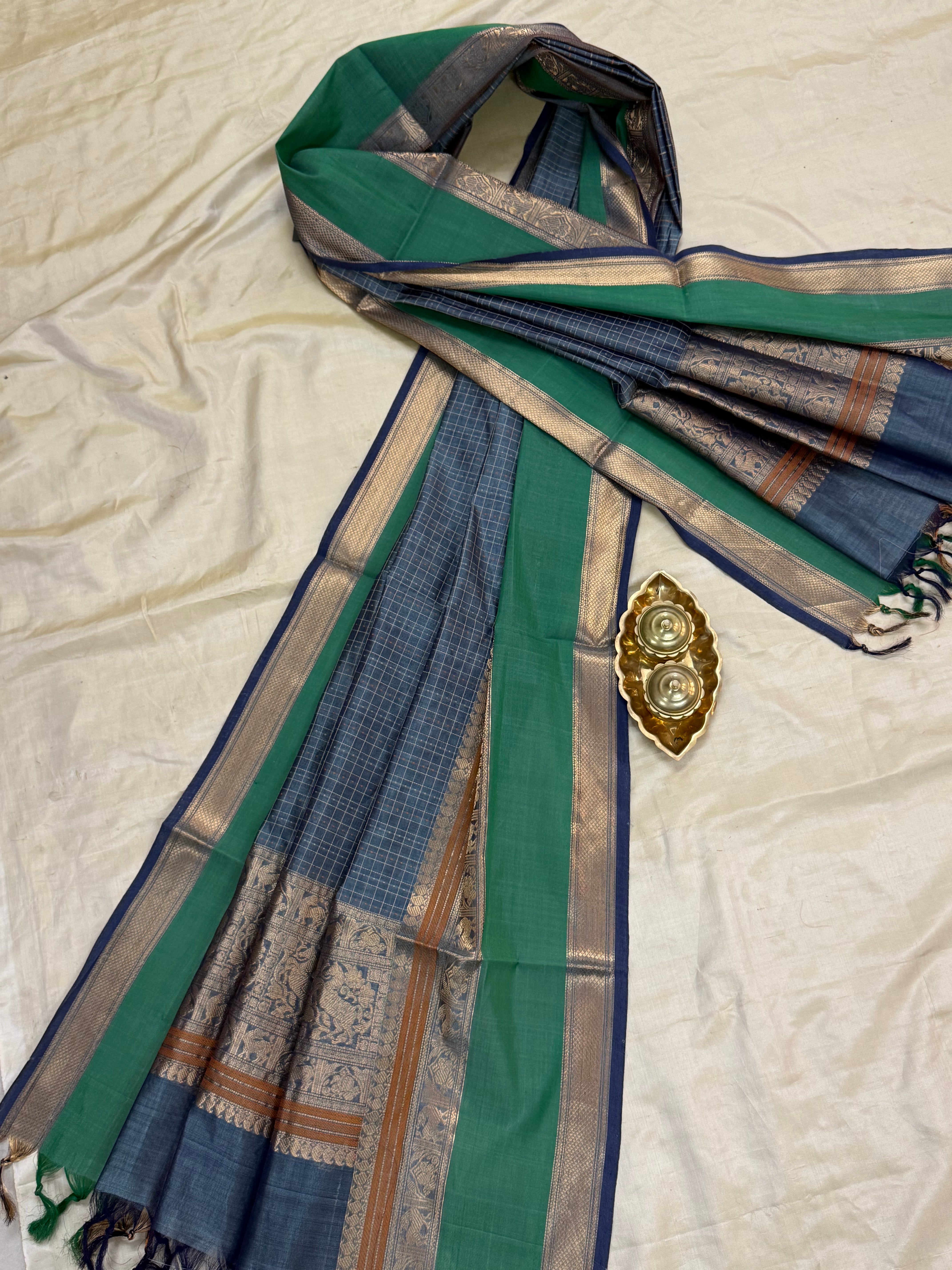 DUPPATTA IN PURE SILK COTTON /CLSA10794