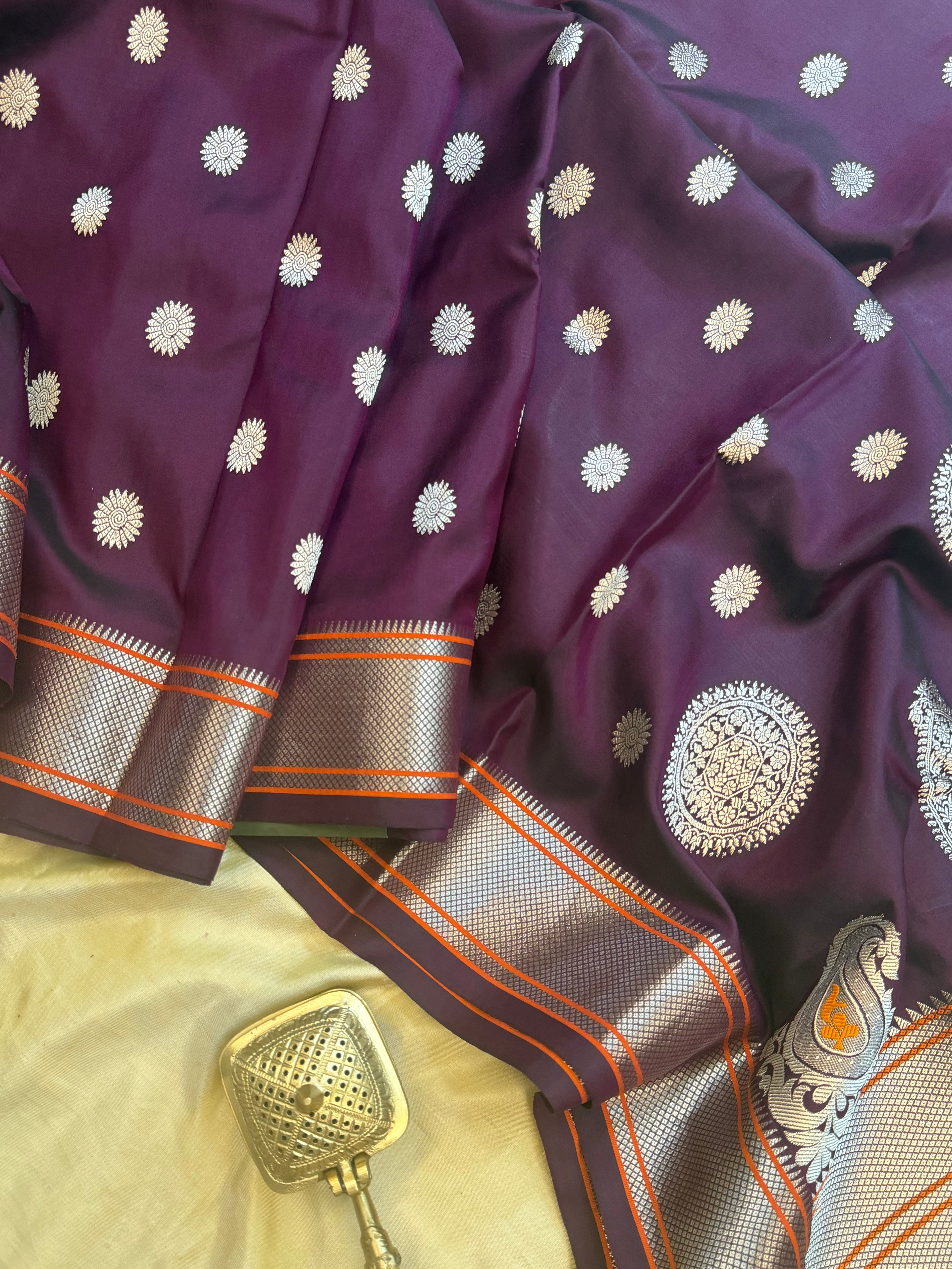 Jamun revival Chanderi / revival Chanderi silk