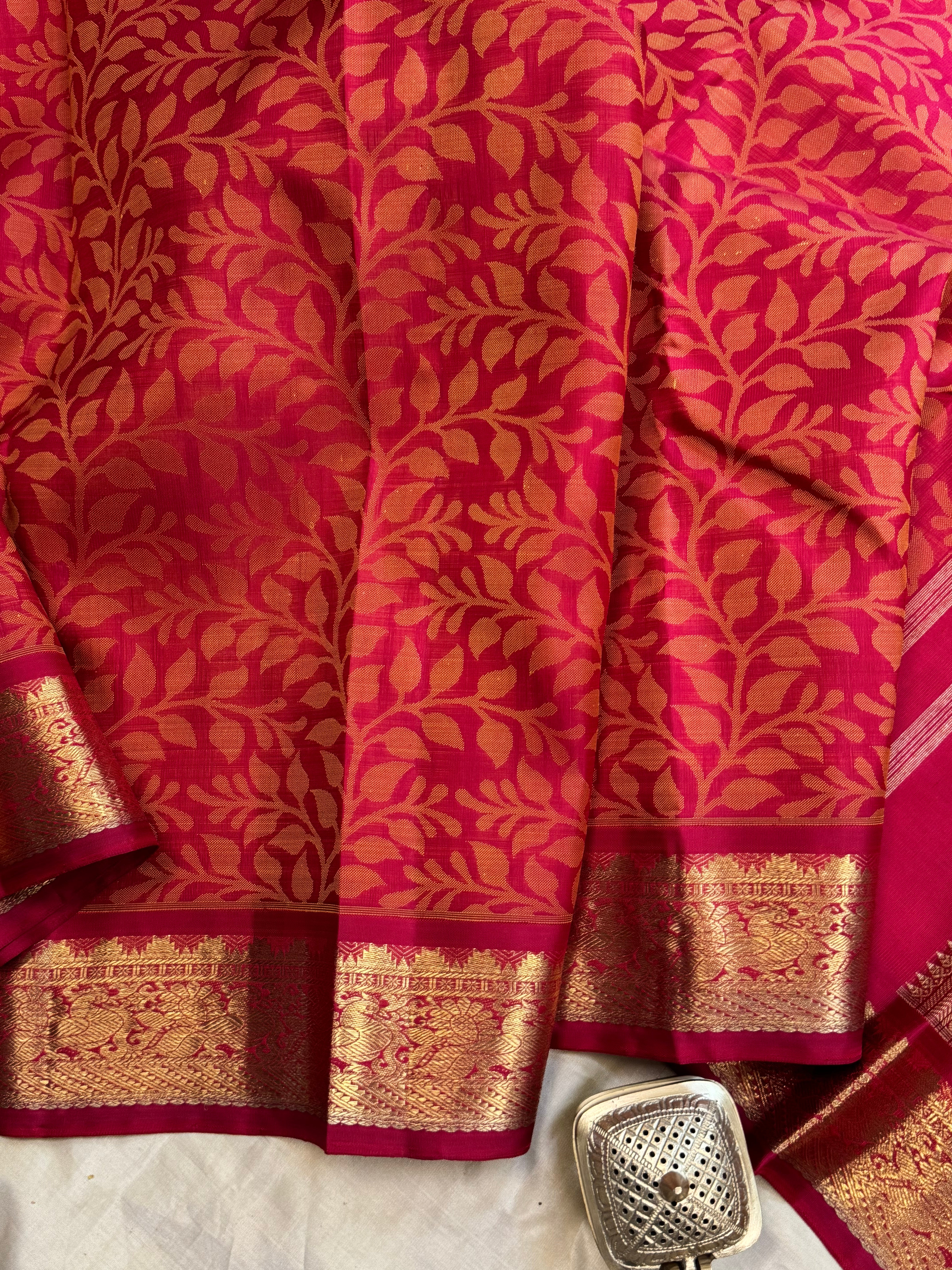 Araku Kodi zari pet / kanjipuram silk