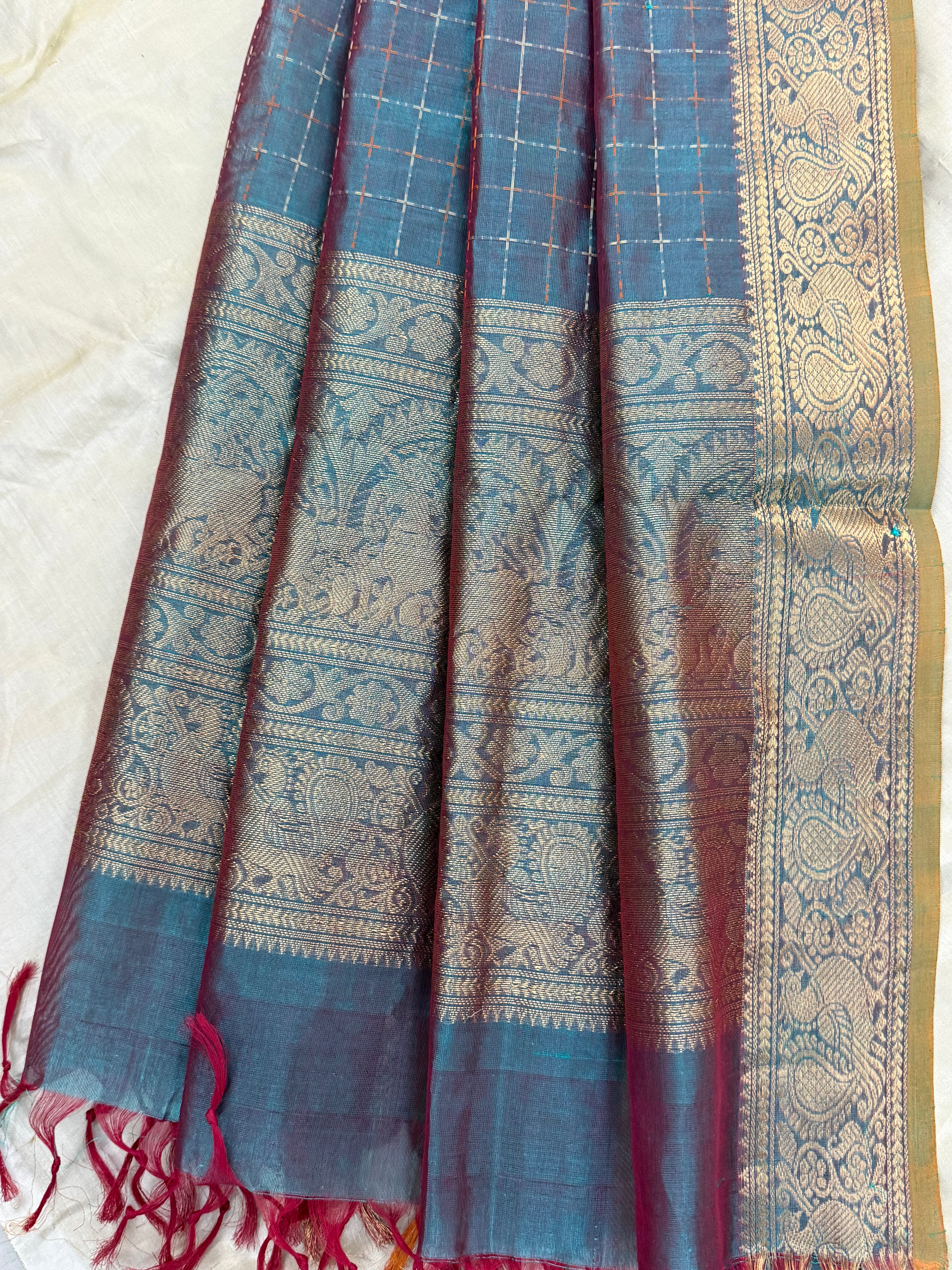DUPPATTA IN PURE SILK COTTON/CLSA10784