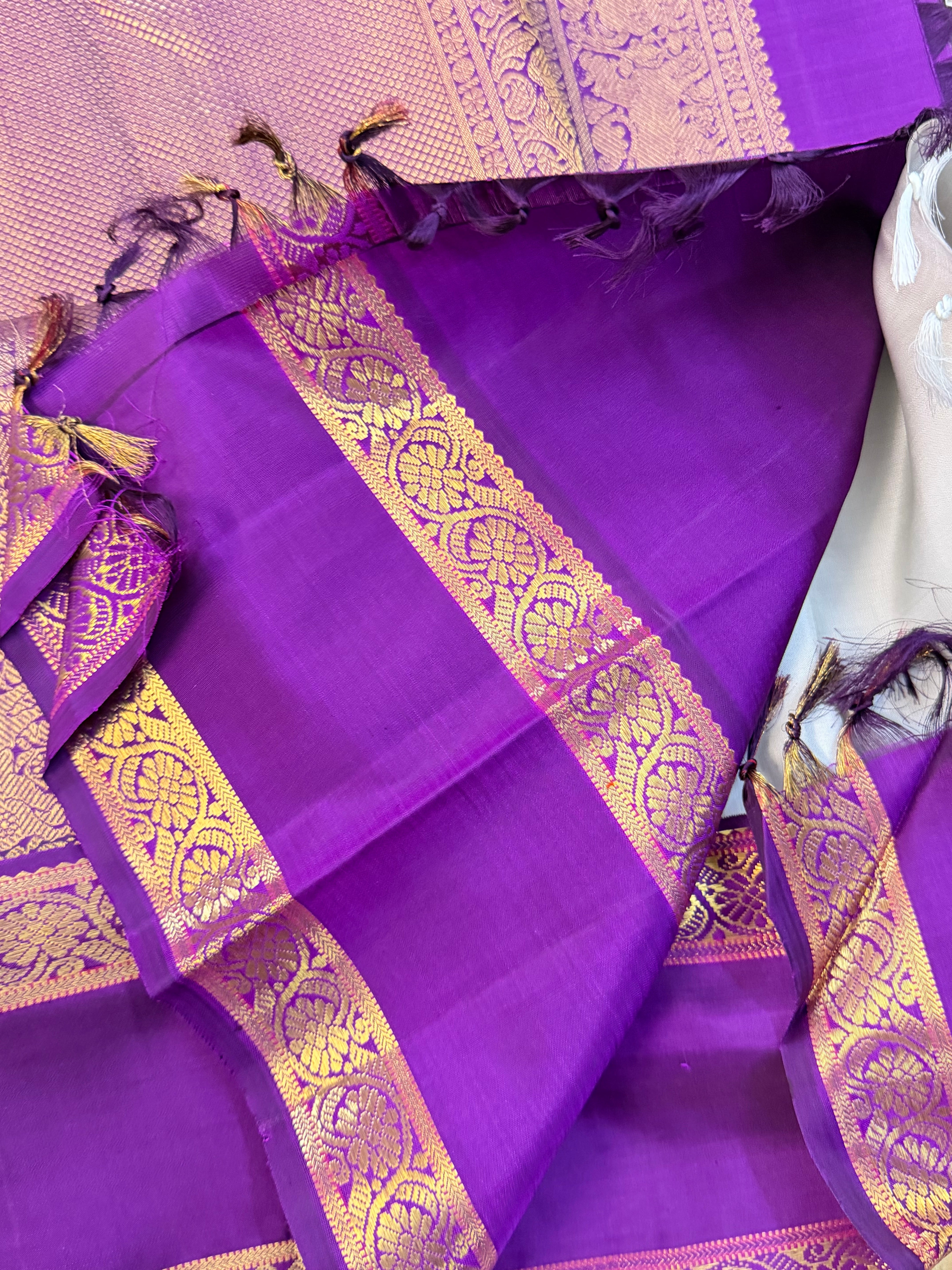 Eeyam retta pet. / pure Kanjipuram silk