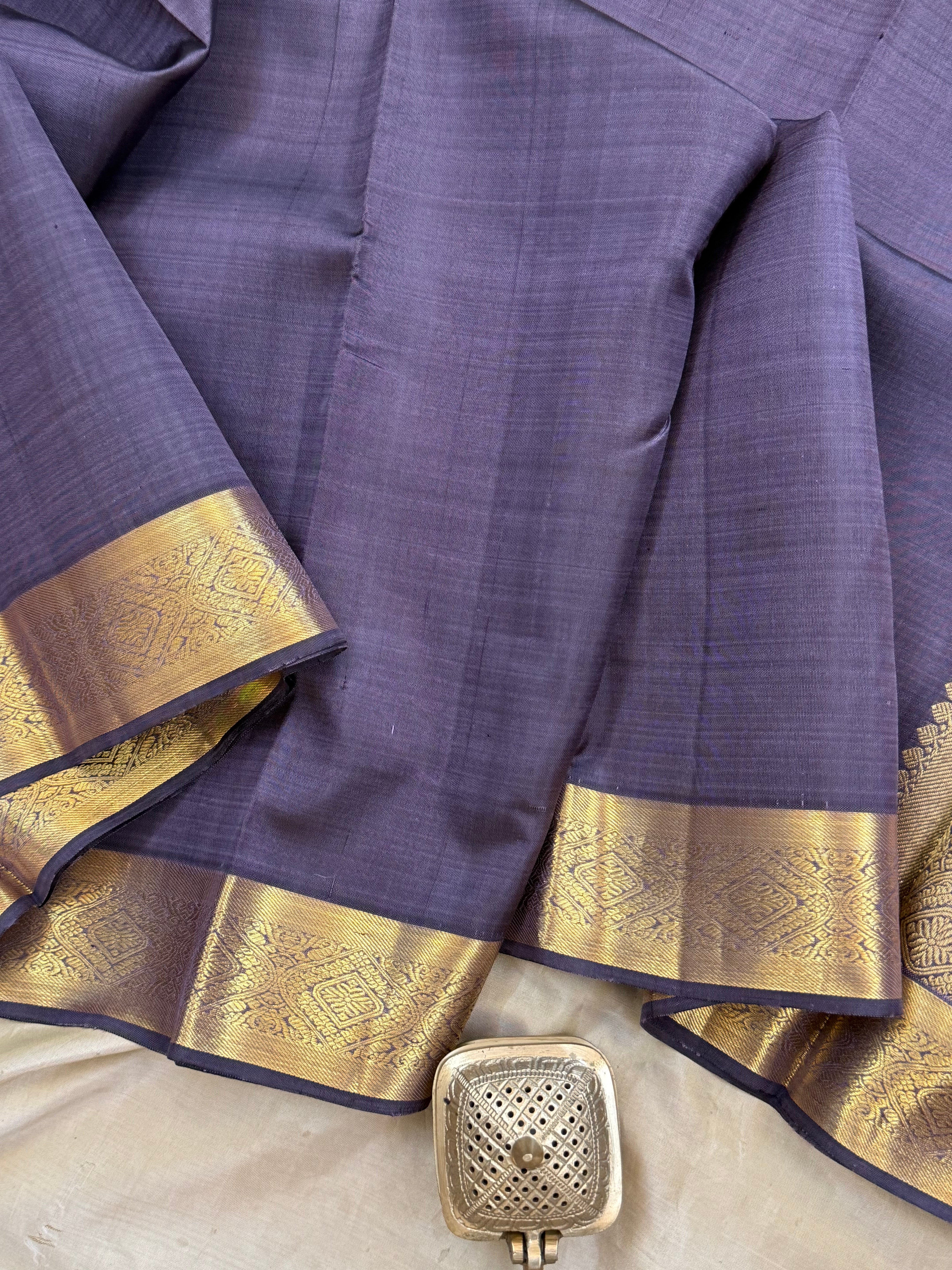 Greyish purple / Arani silk CLSA 5889