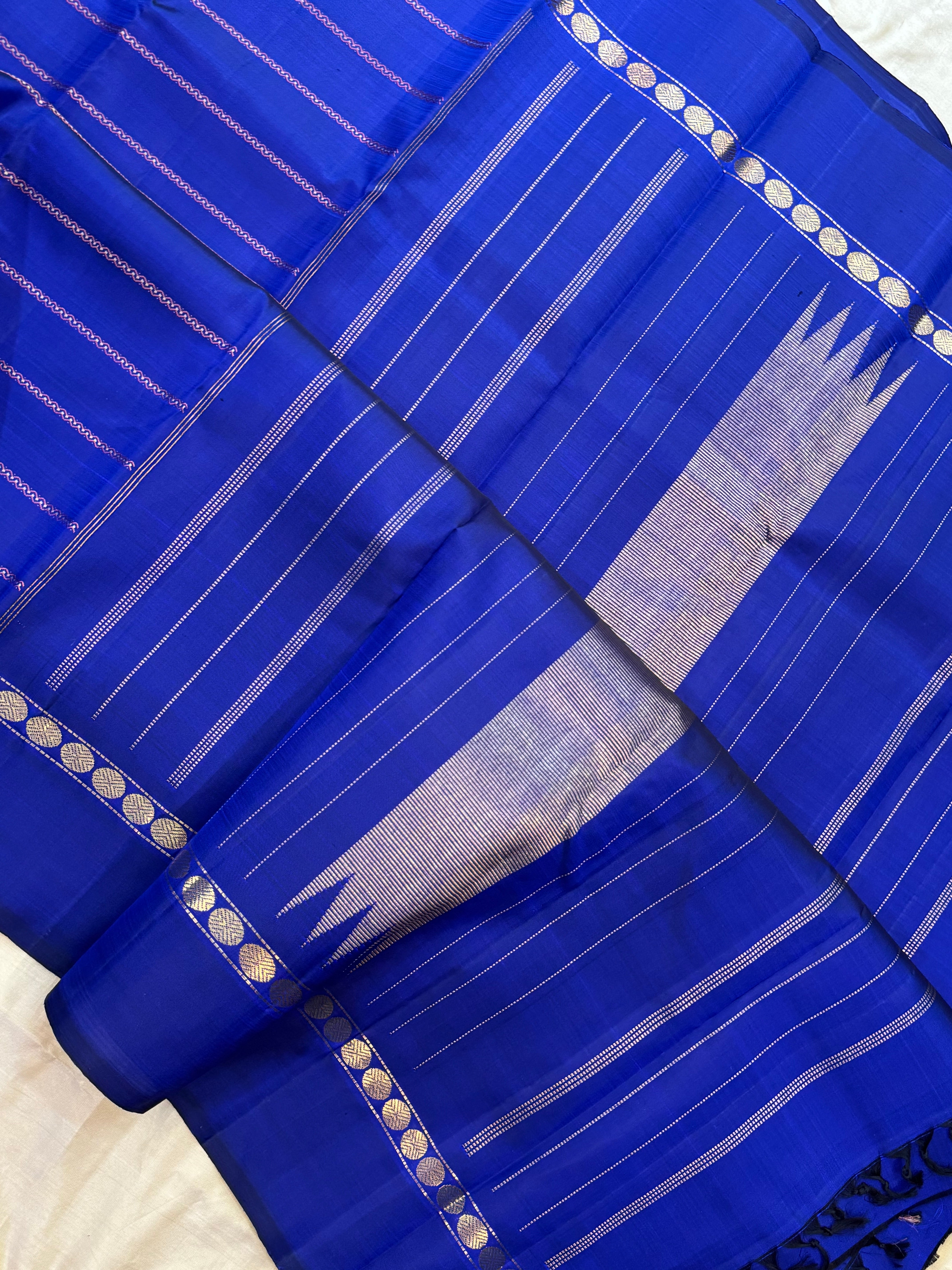 Ms blue veldhari / Kanjipuram silk CLSA9751