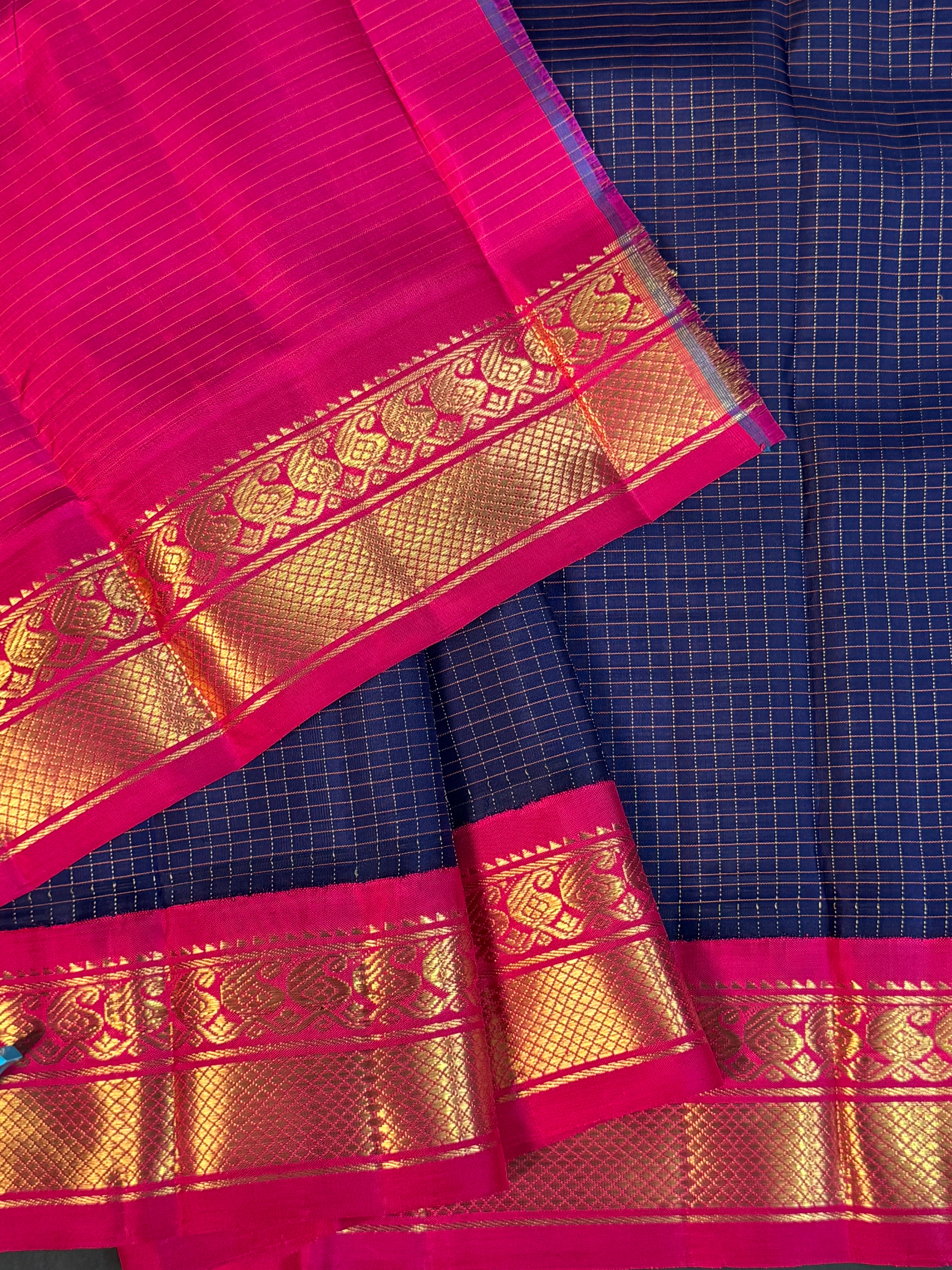 pavadai - 0-3 years paavadai sattai/ kanjipuram silk pure Zari 9396
