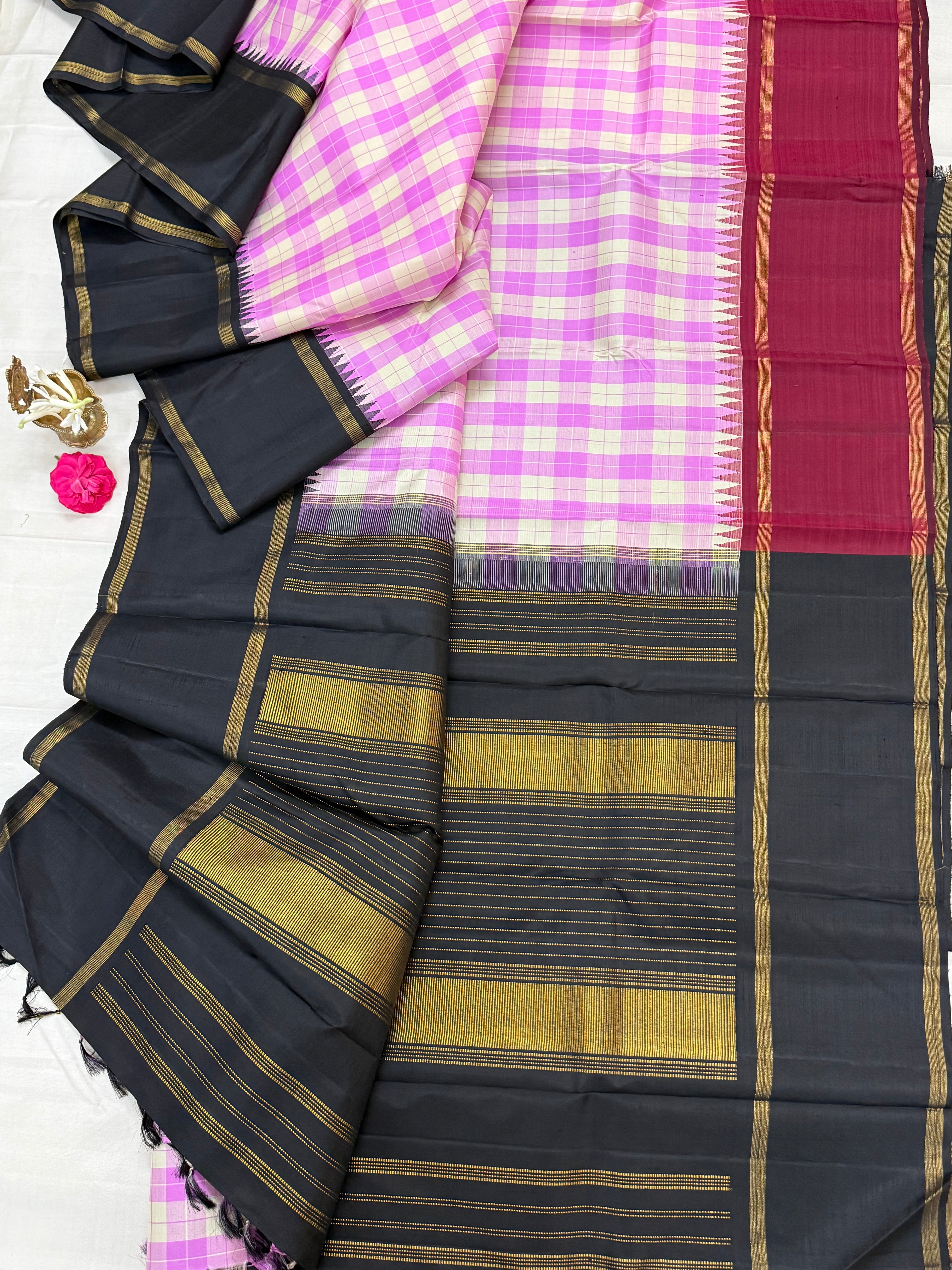 Ganga Jamuna Aarani pure silk sarees clsa 11118