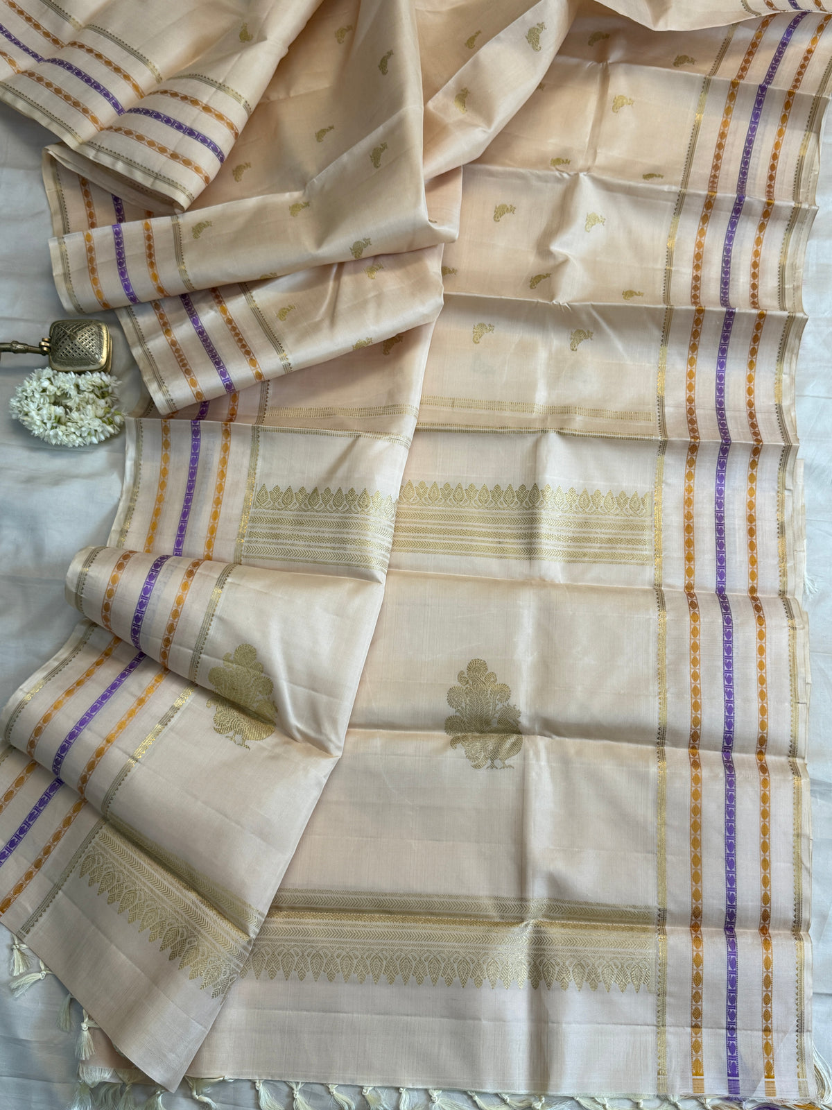 Off white varisapet / Kanjipuram silk clsa 1931