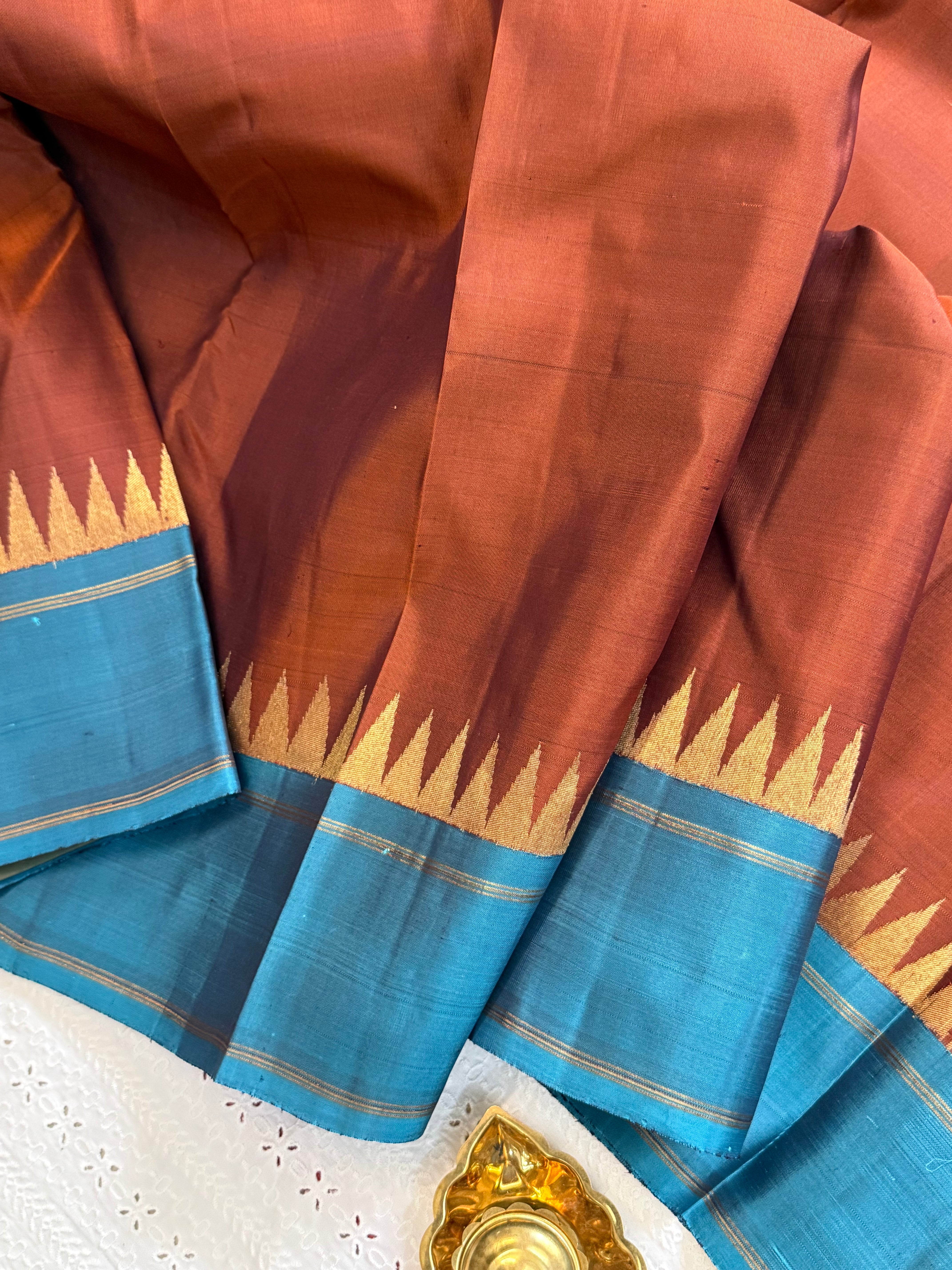 Deep pakku 8 kol / kanjipuram silk