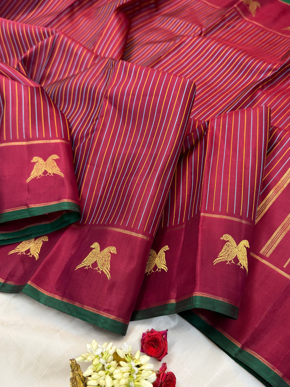 Araku body thread lines with border retta kili CLSA 12847