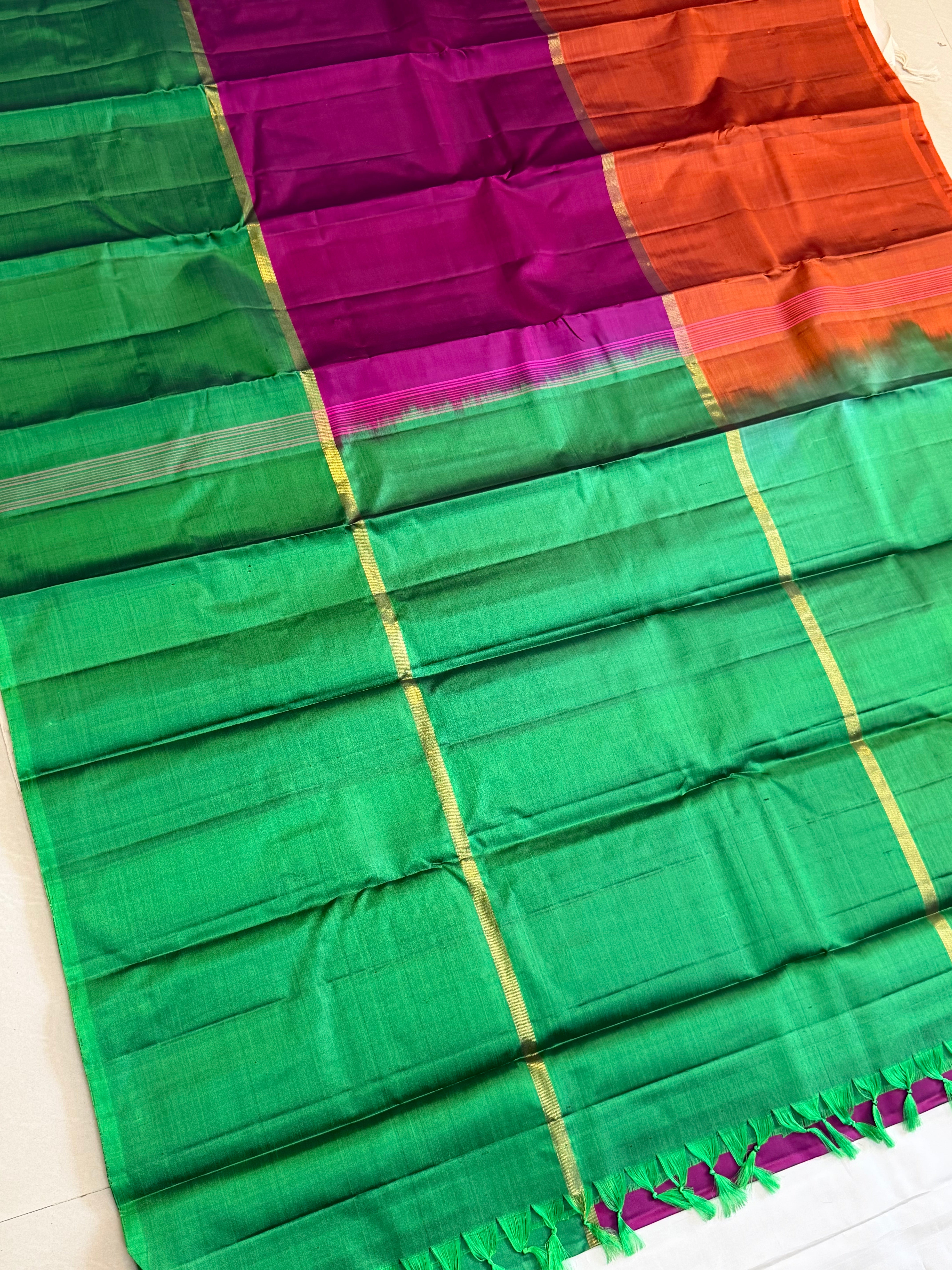 Moobagam Arani silk saree 8