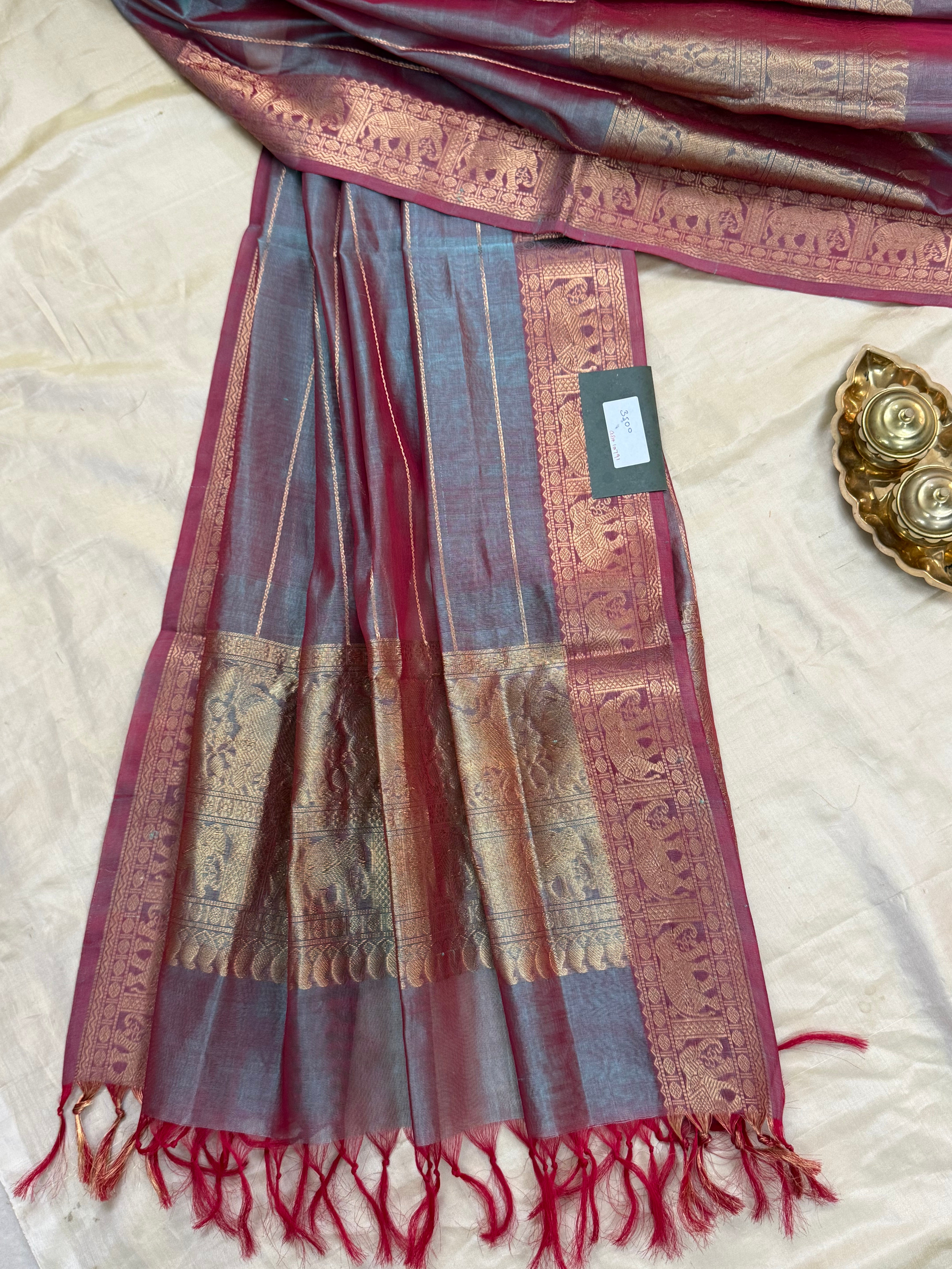 DUPPATTA IN PURE SILK COTTON/CLSA10791