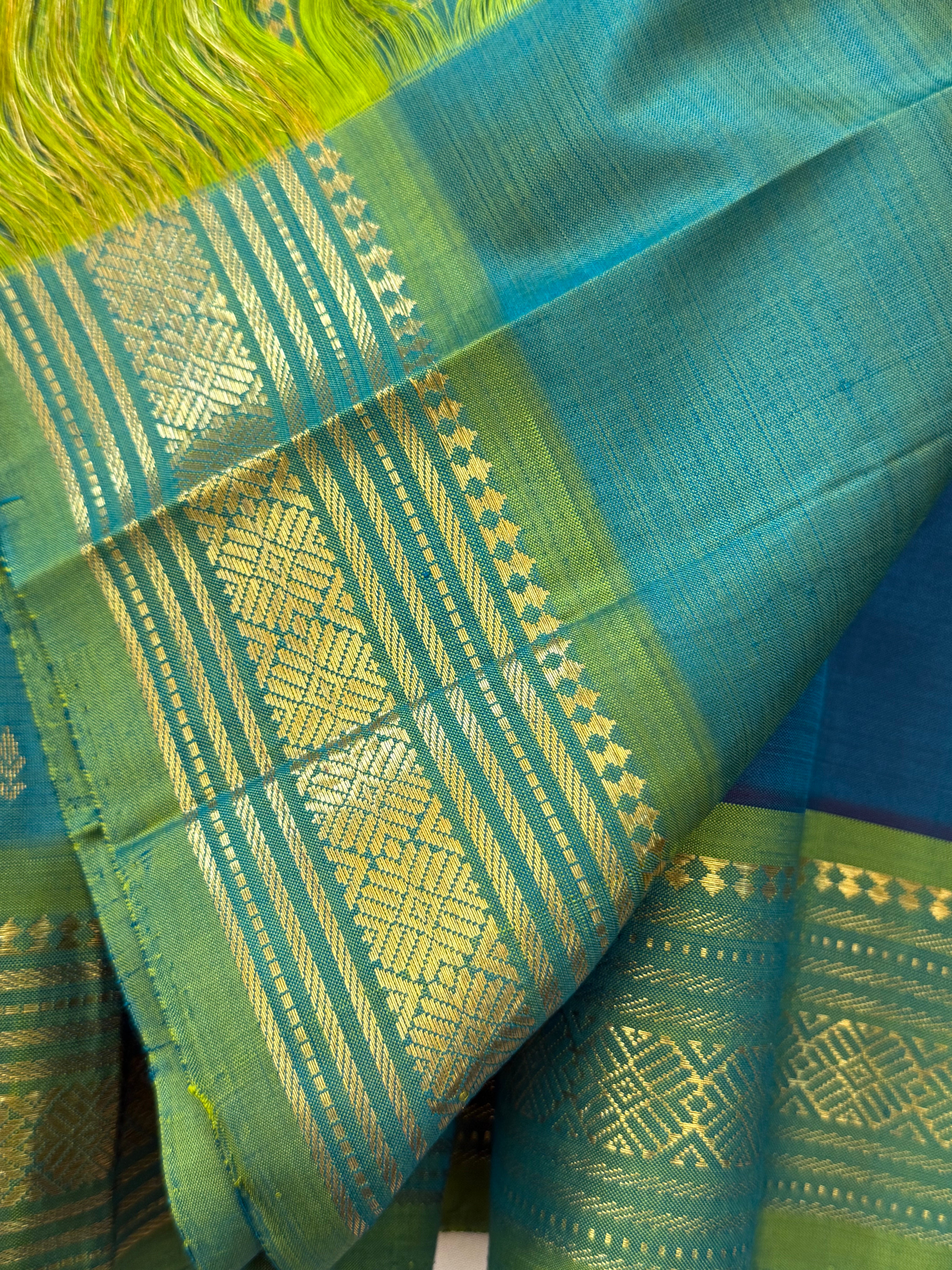 Rama blue with green border/ CLSA9933
