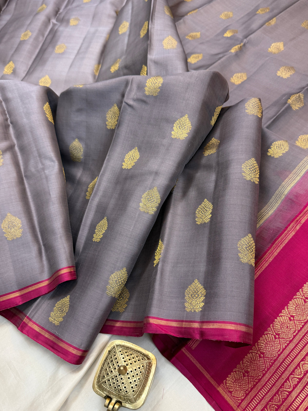 Organza / pure Zari Kanjipuram clsa12516