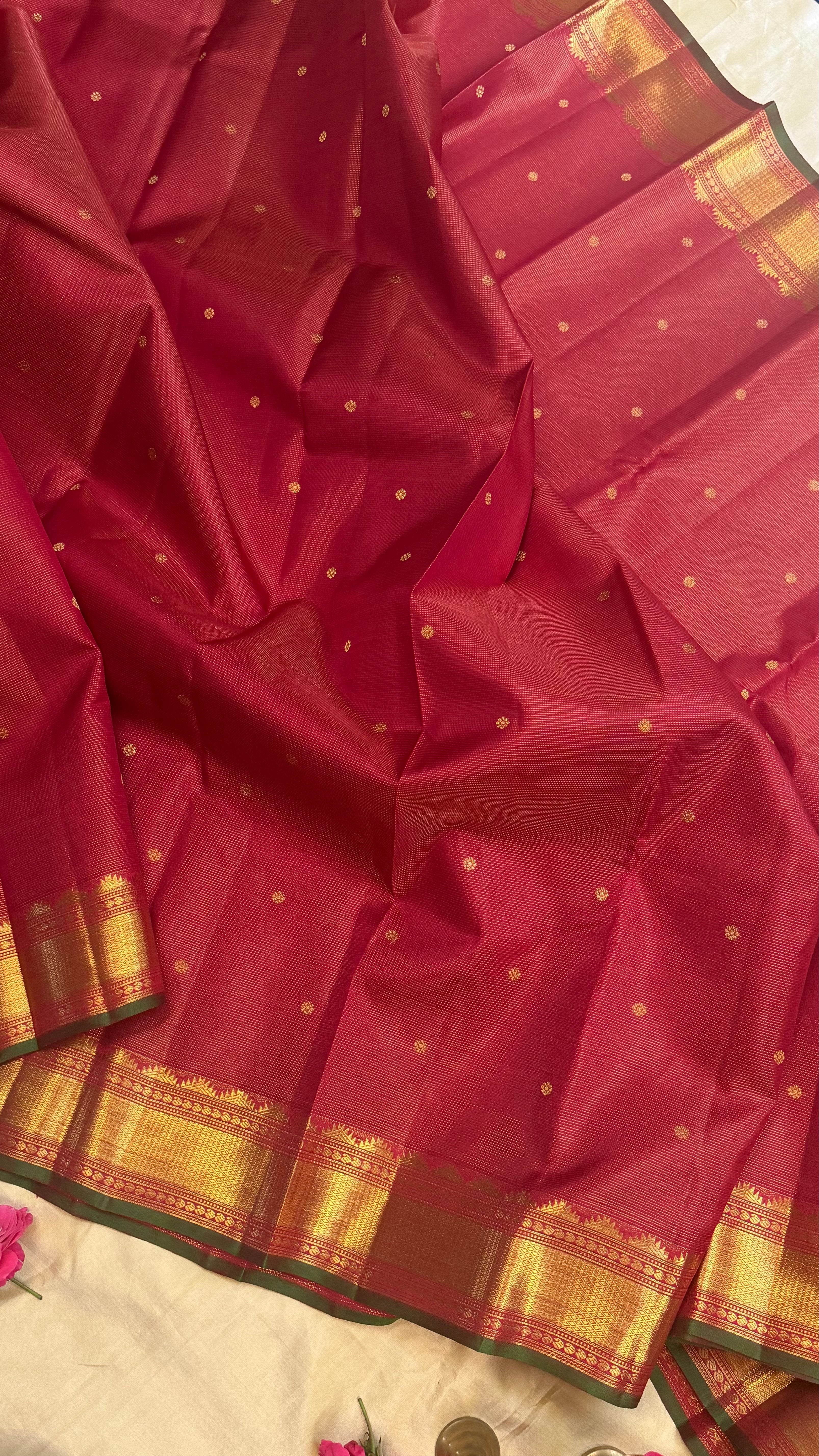 Araku Vairaoosi / Kanjipuram silk