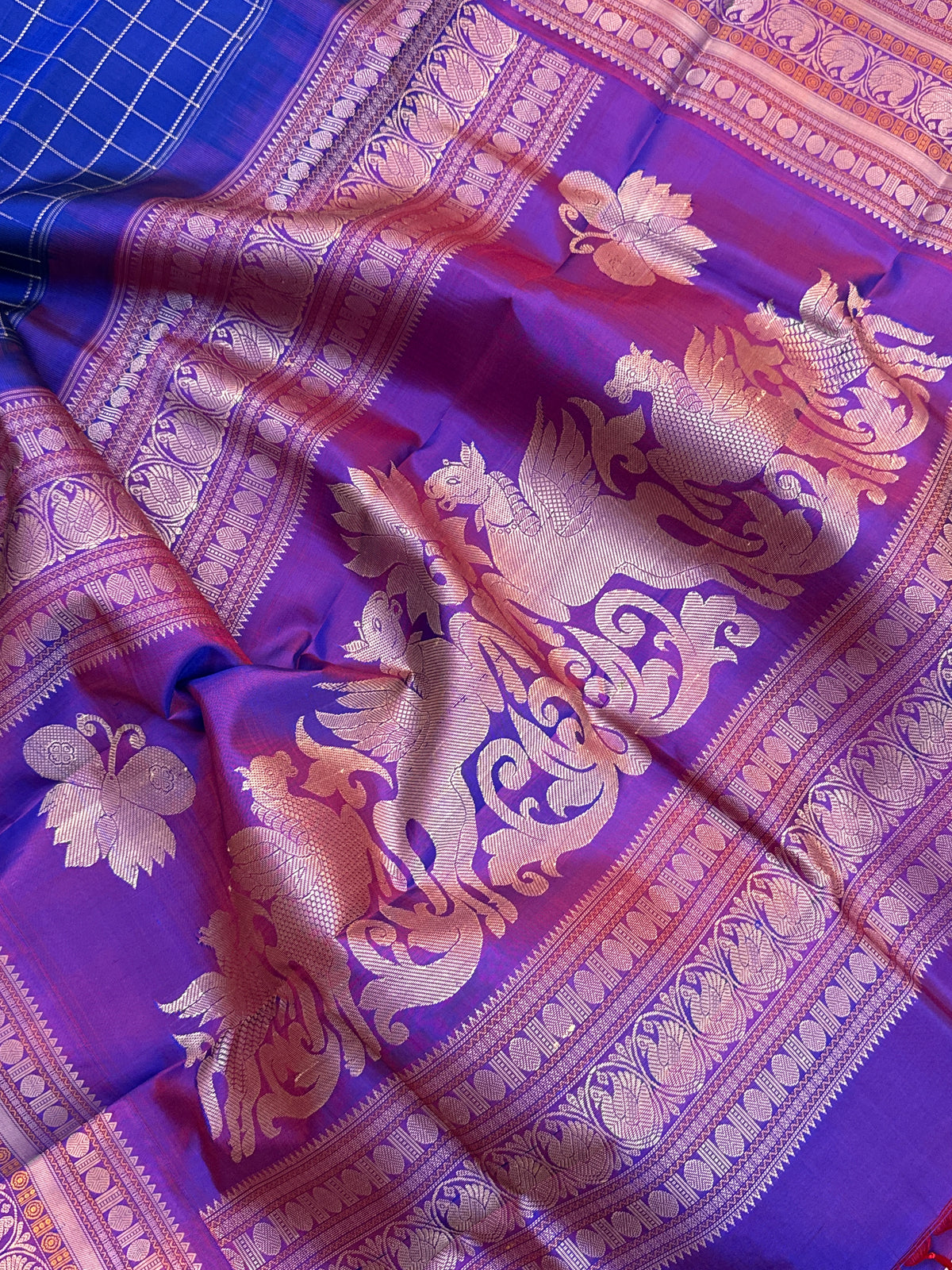 Festivel edit _Special edition _big border with body thread kattam silk saree/clsa 12407