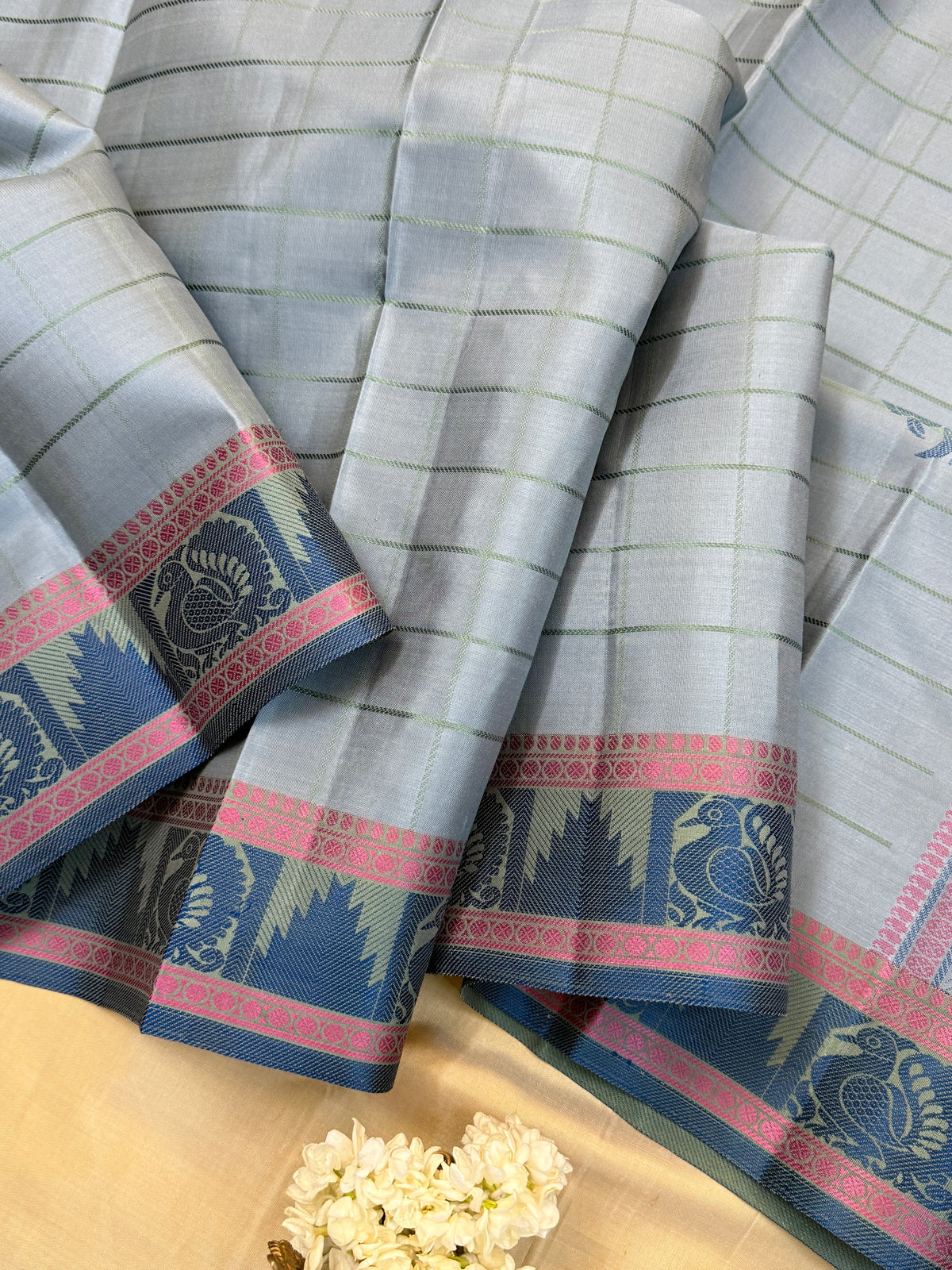 Soft silk-Thread work Kanjipuram clsa 6539