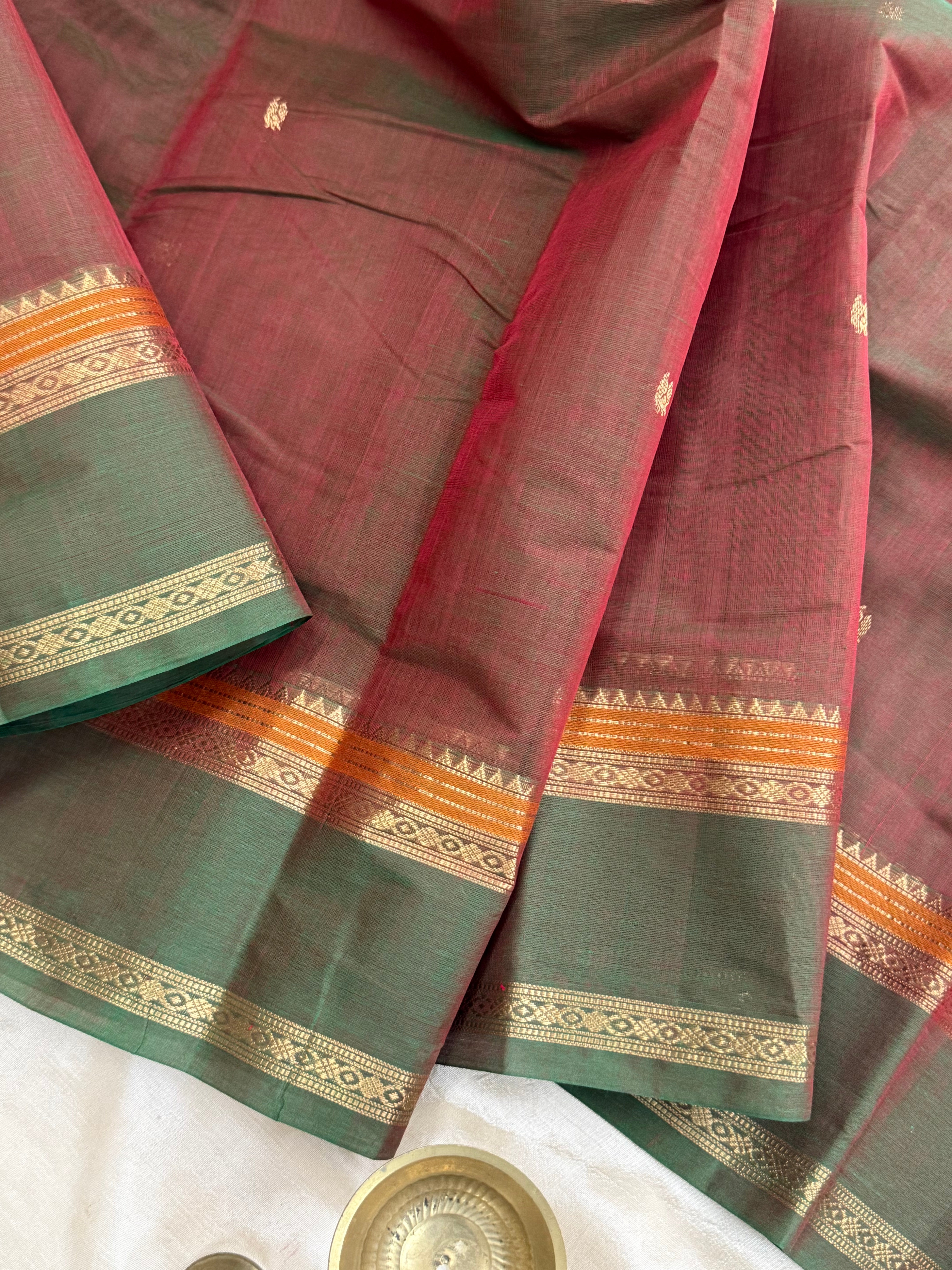 Maanthulir corner butta/ Kanchi Cotton