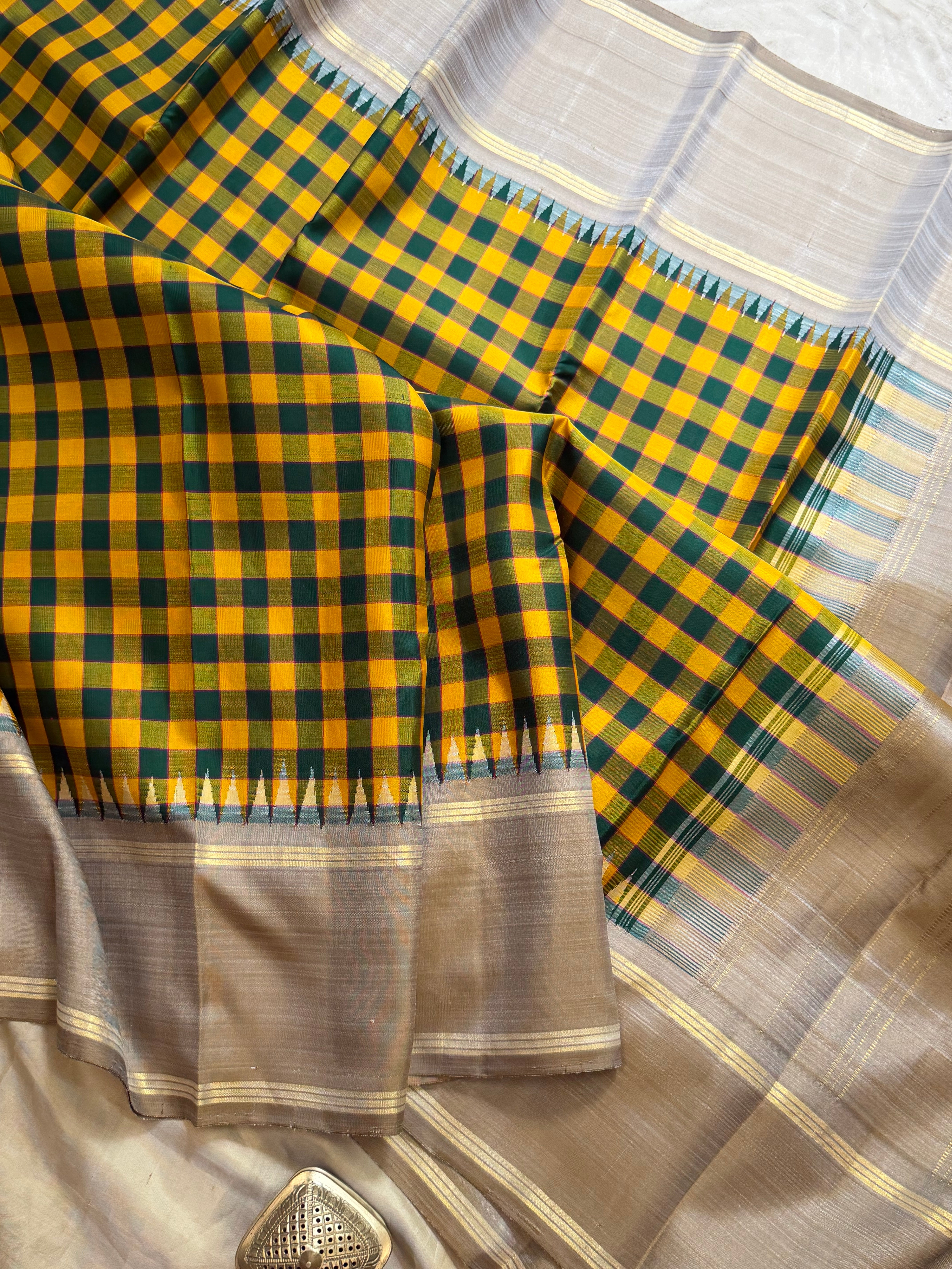 Vintage Kattam Korvai / Arani silk