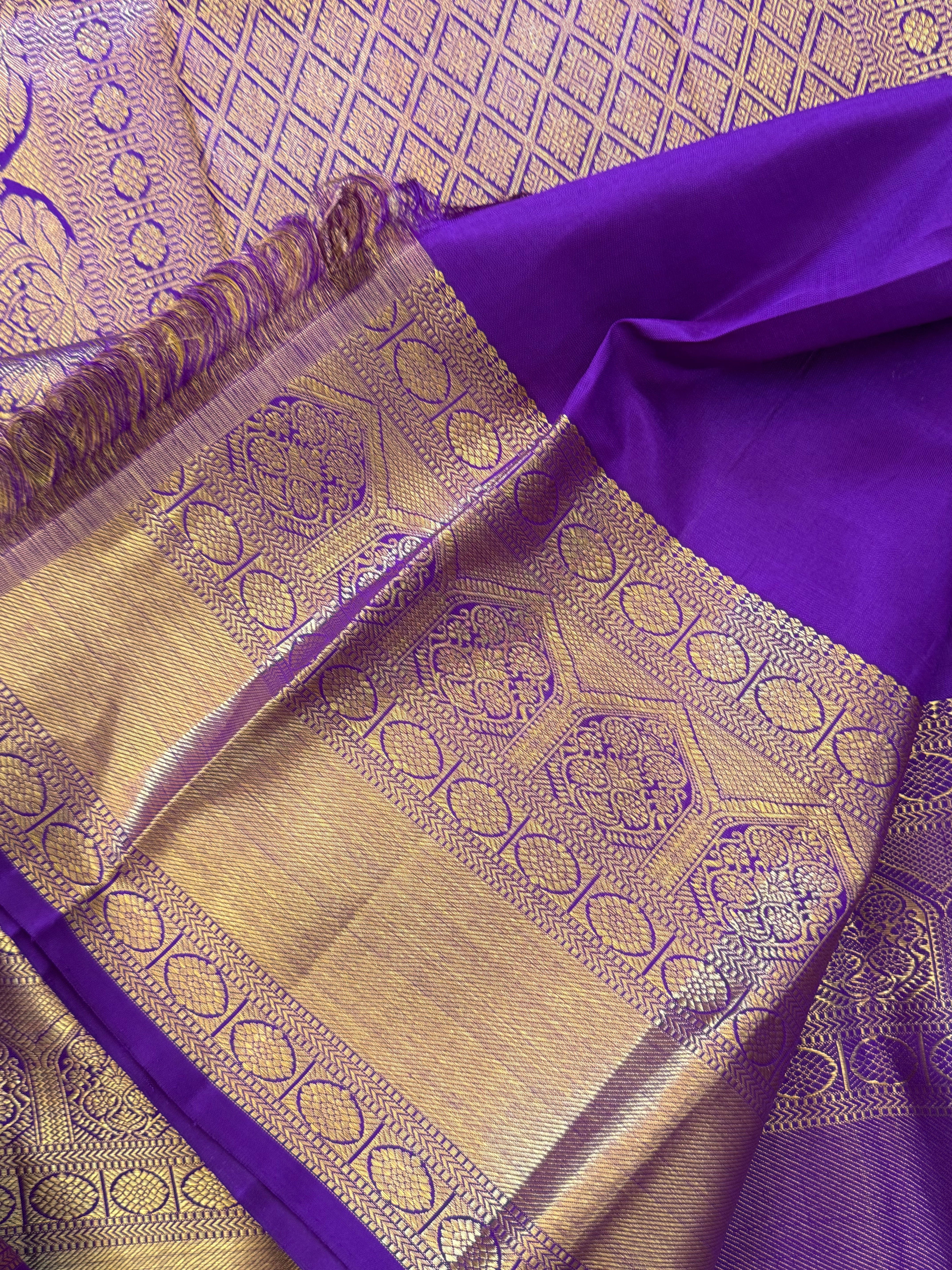 Majenta body colour / Arani silk