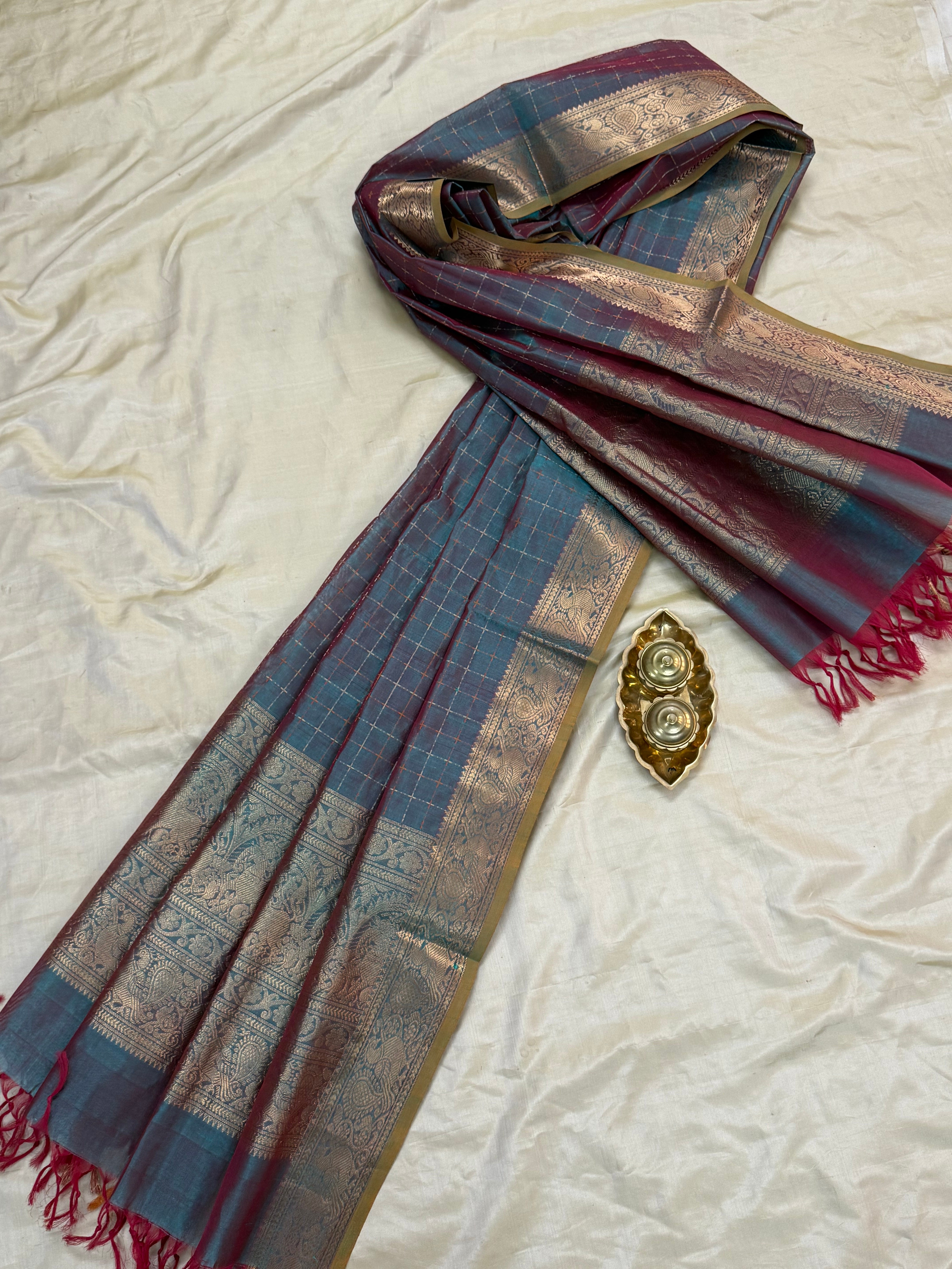 DUPPATTA IN PURE SILK COTTON/CLSA10784
