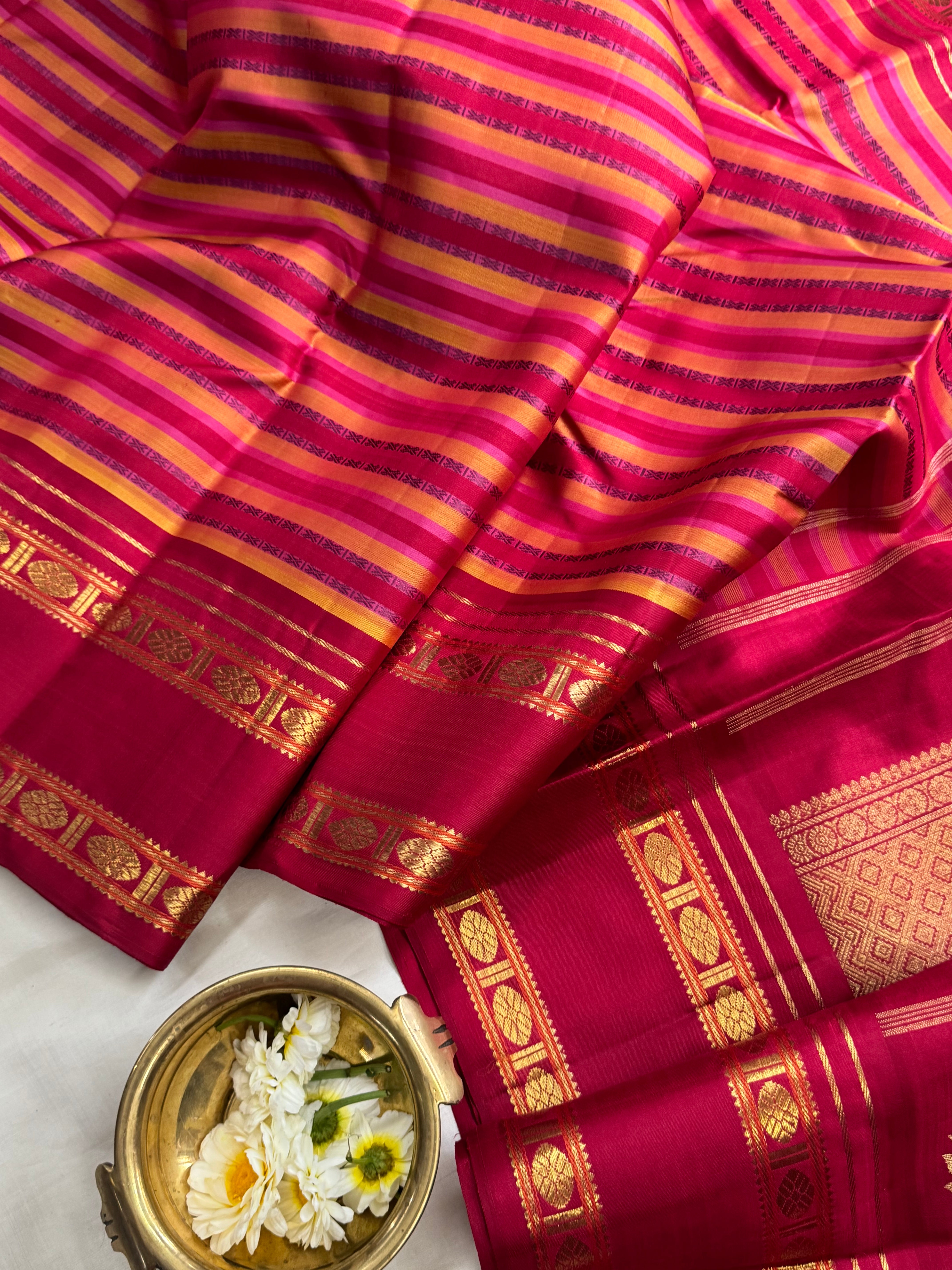 Kalashetra revival veldhari / kanjipuram silk