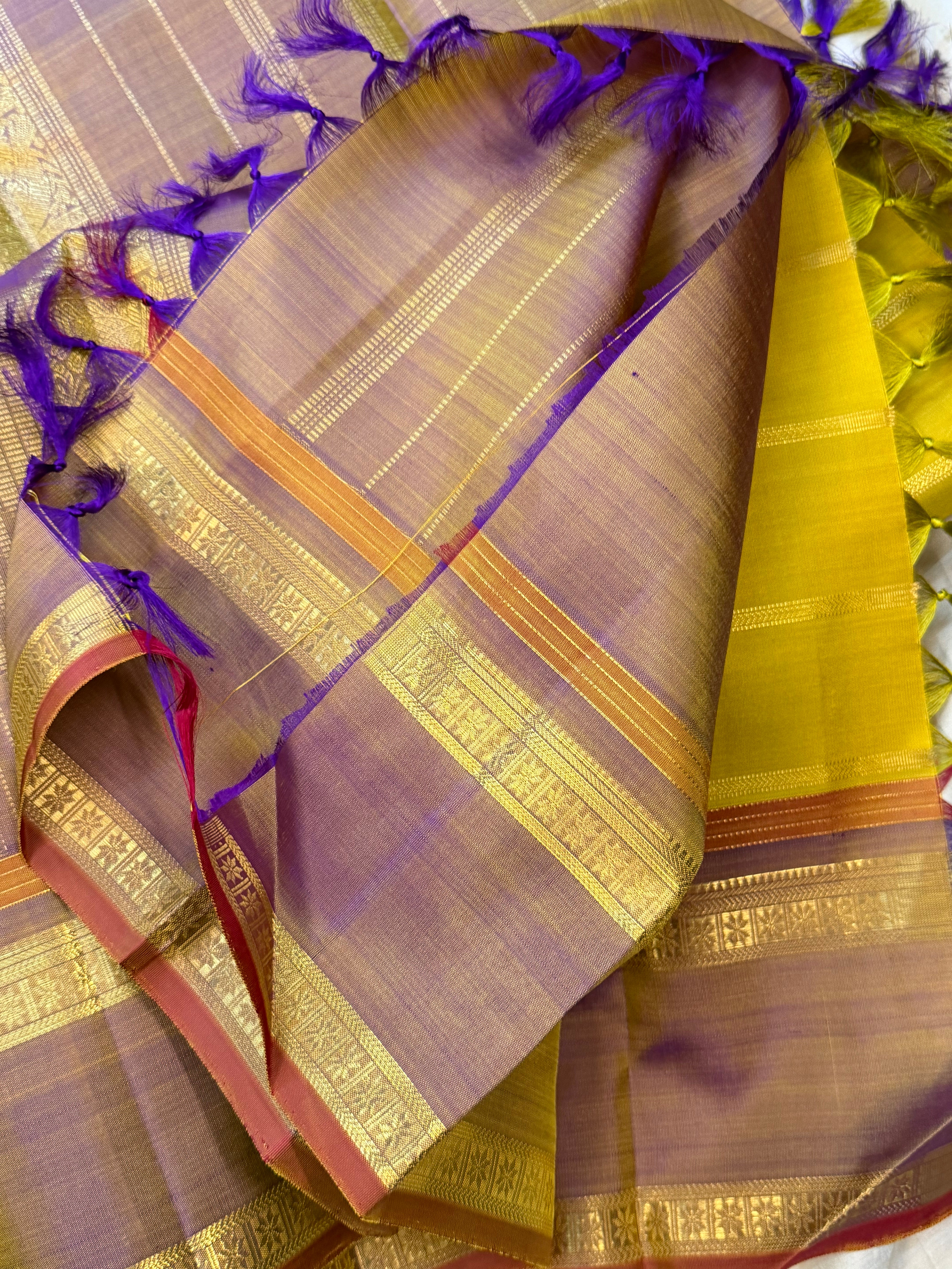 Sampanga veldhari / Kanjipuram silk