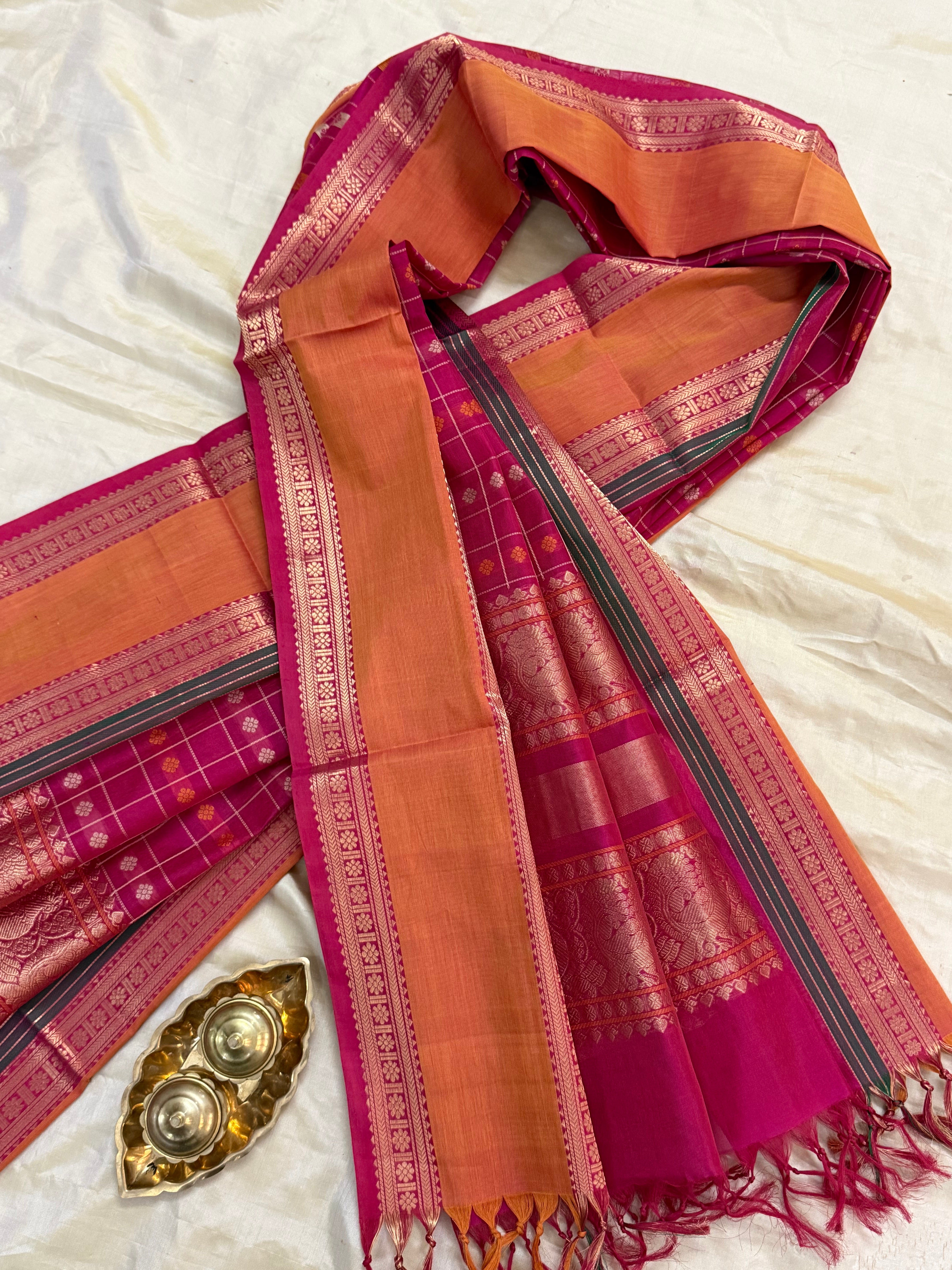 DUPPATTA IN PURE SILK COTTON/CLSA10790