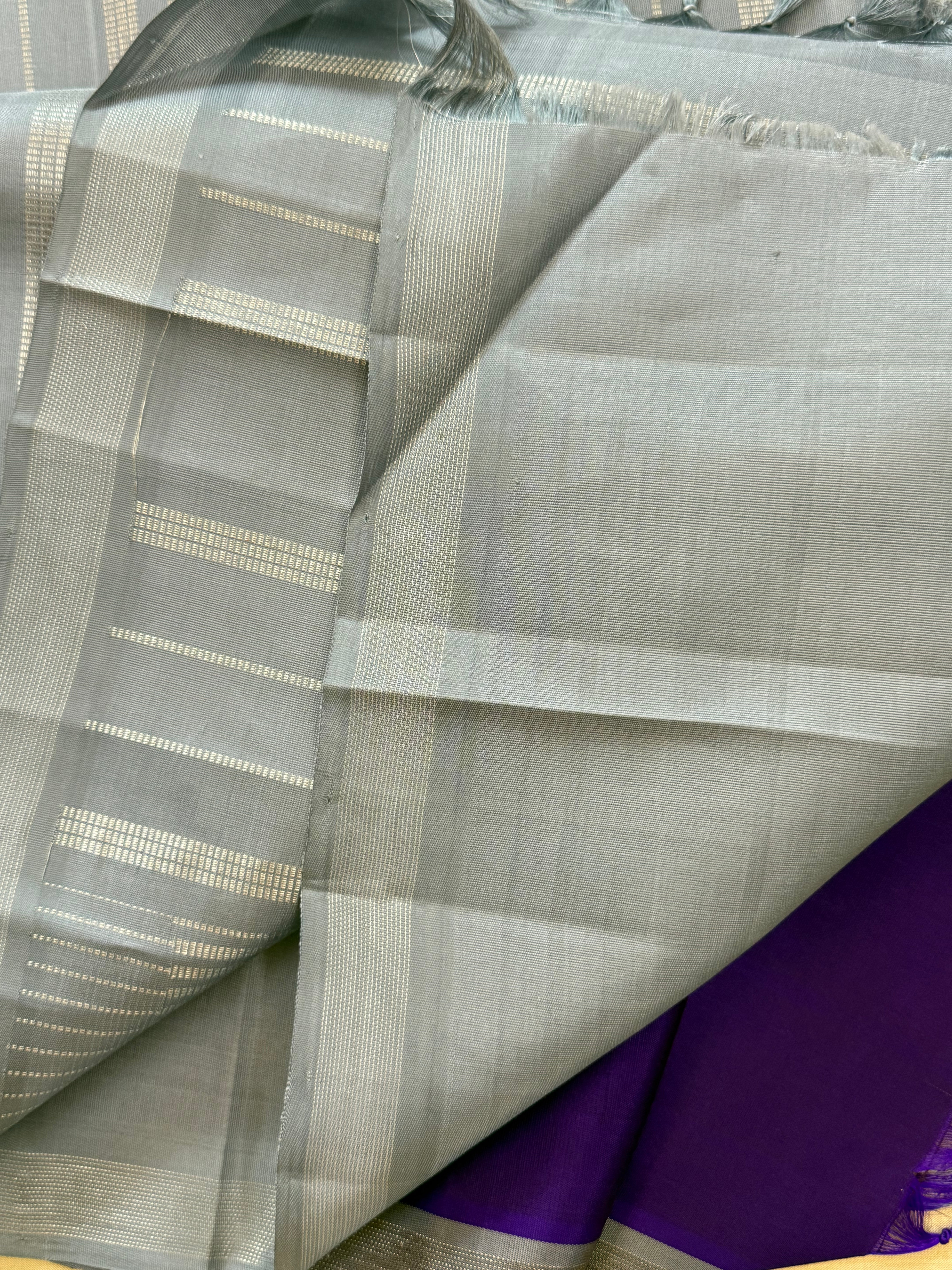 PURPLE BODY / KANCHIPURAM SILK SAREE CLSA 10921