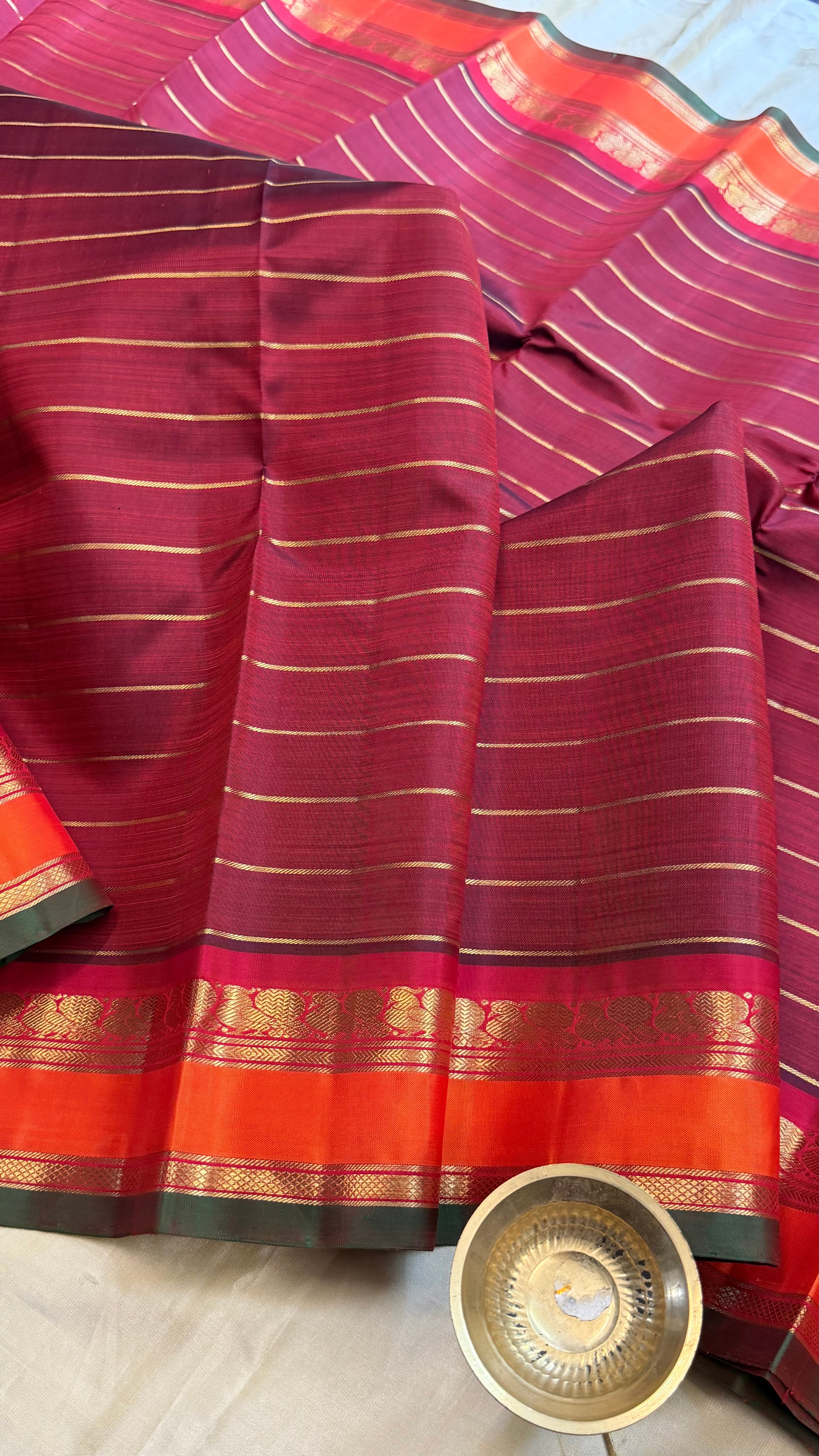 Paaku veldhari Annam pet / Kanjipuram silk