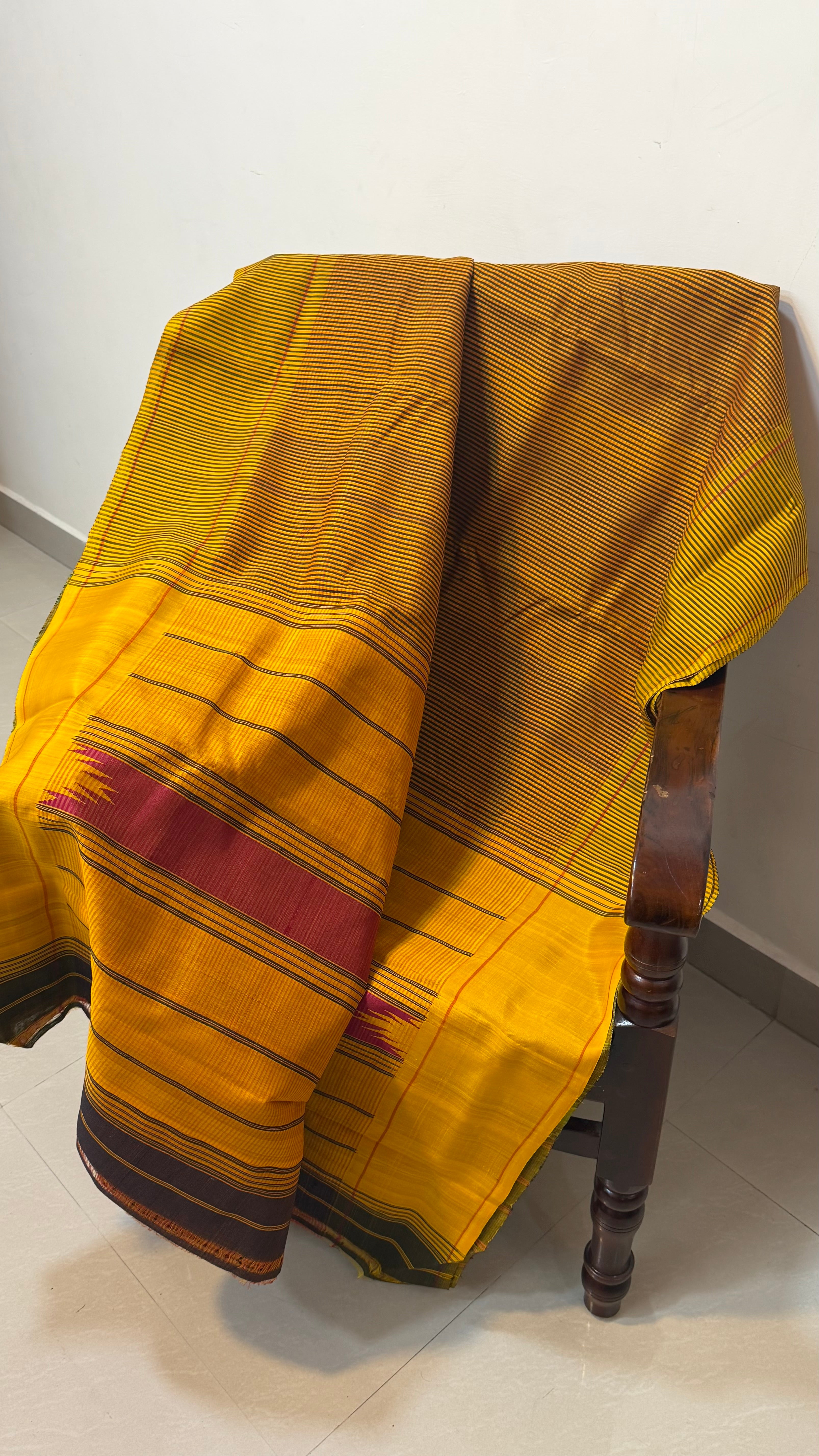 Koorainadu silk cotton double palla