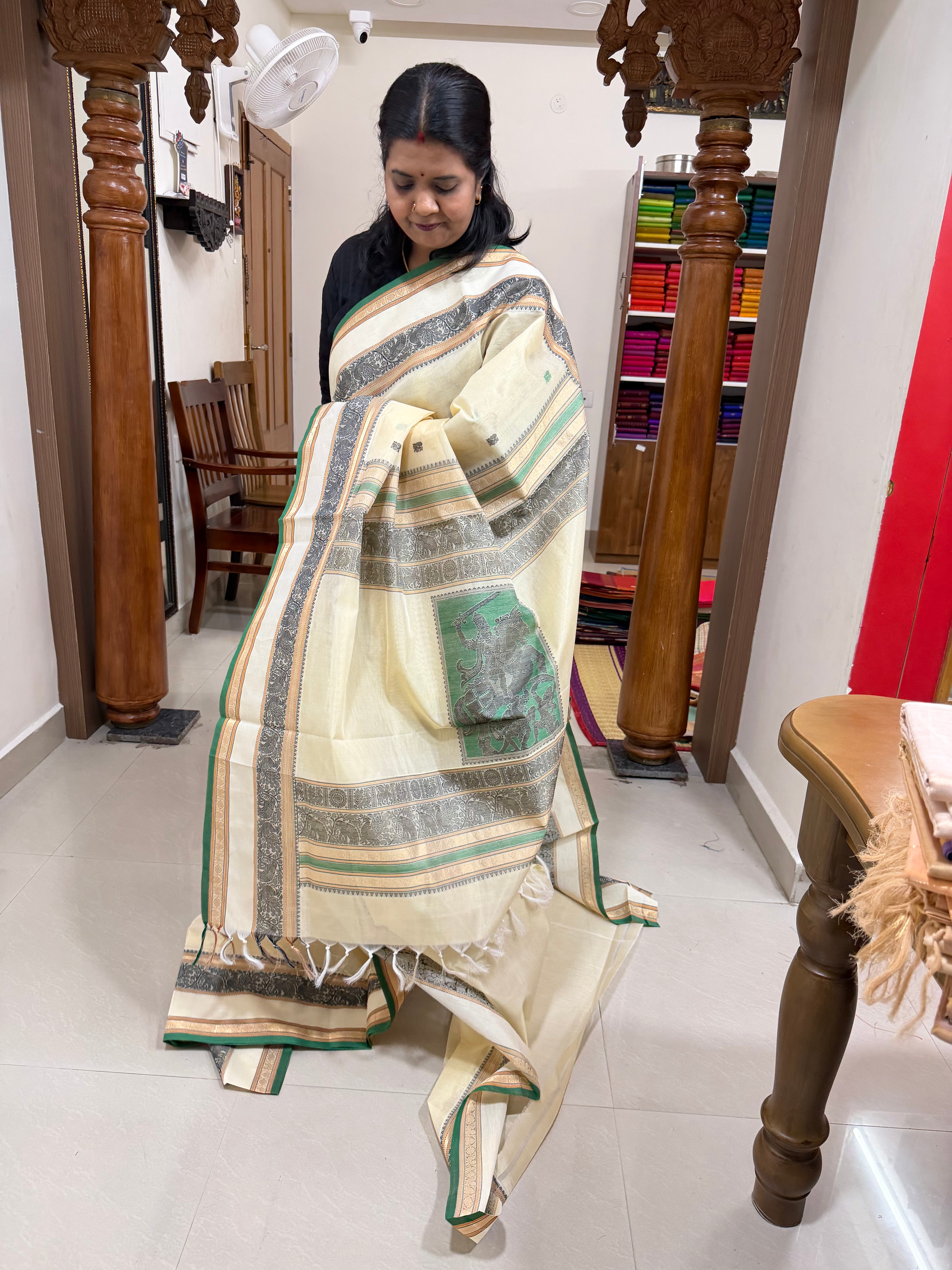 Retta pet unique palla / Onam series silk cotton
