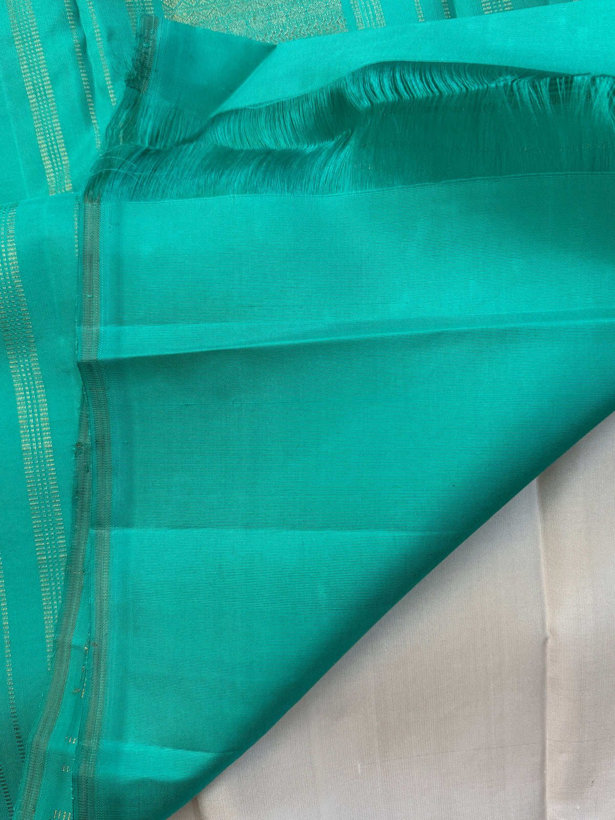 Border less/Kanjipuram silk saree clsa 11691