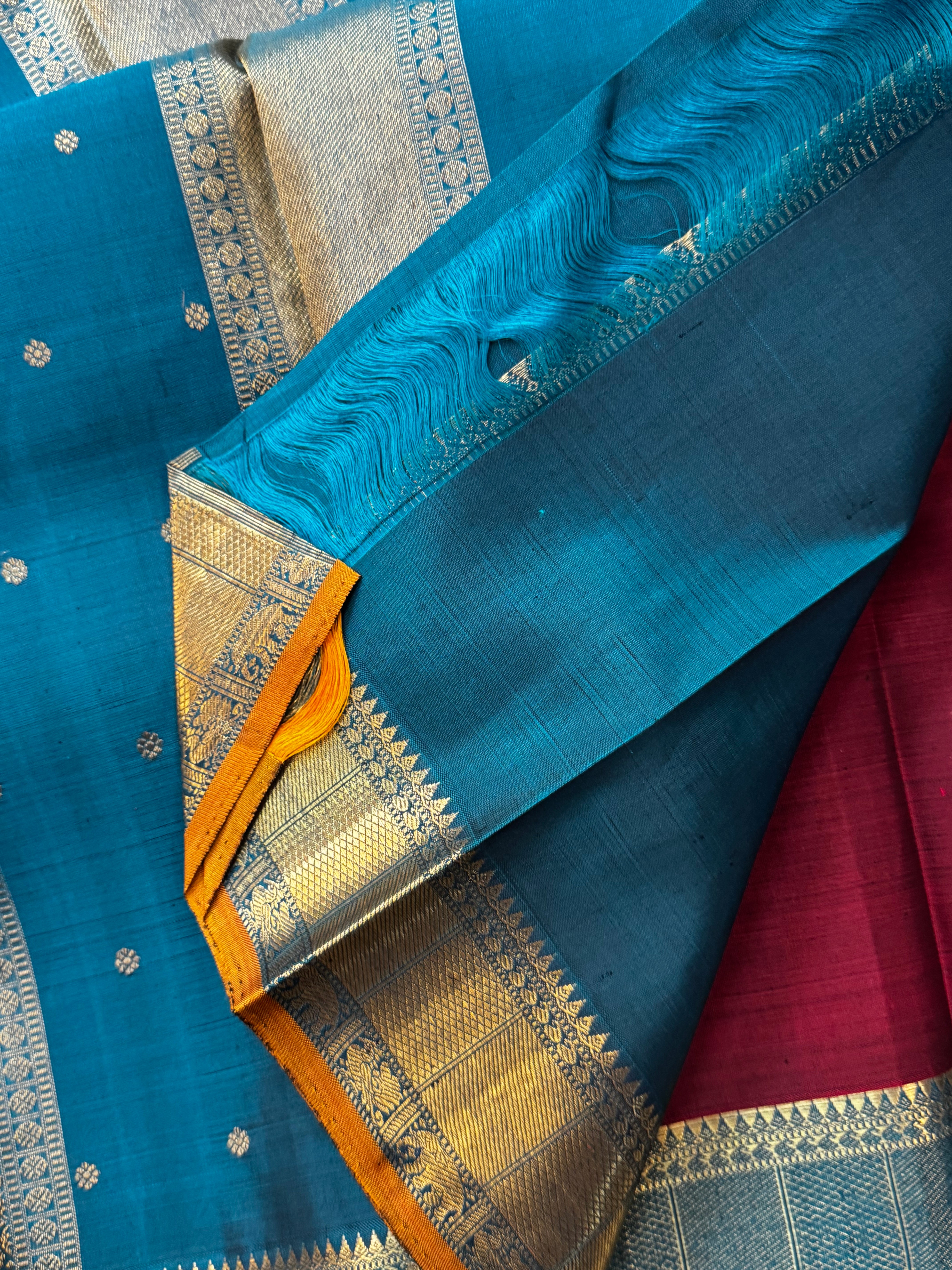 Swapnam: Merron star Butta / kanjipuram silk