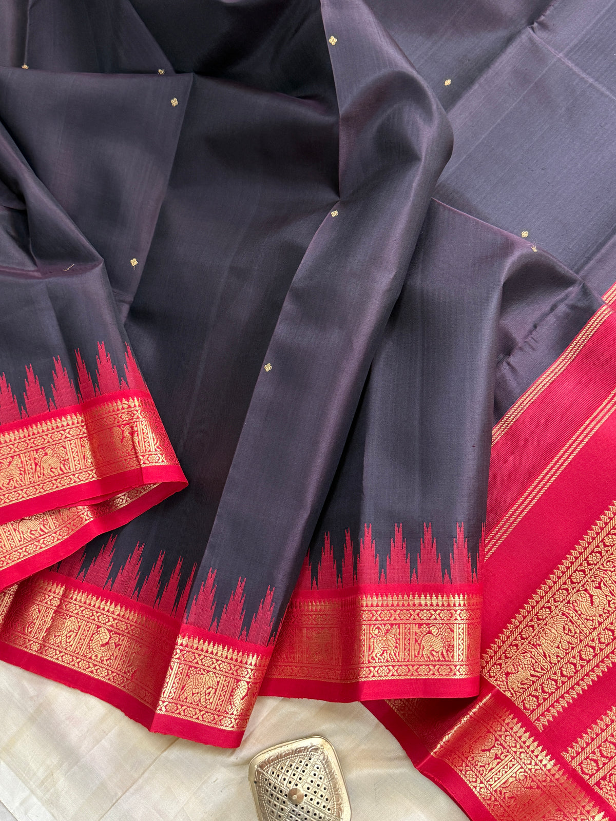 Kanchana Korvai zari butta / Special Edition Silk CLSA11889