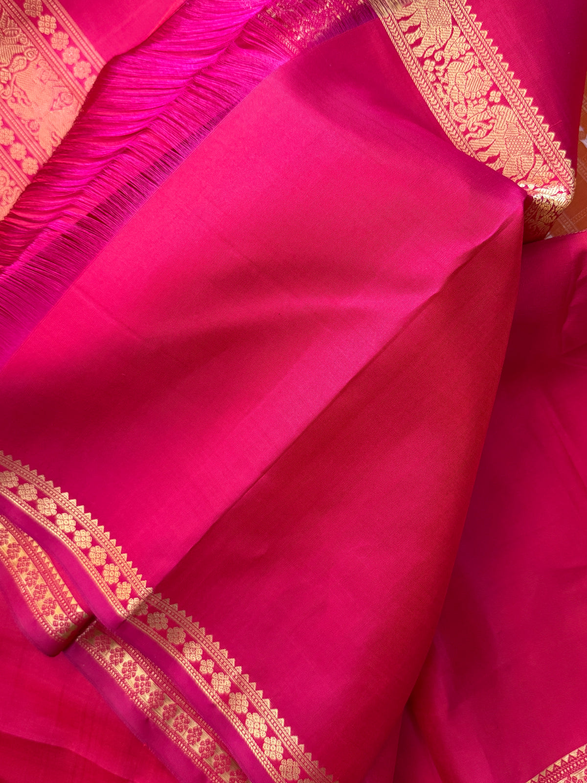 Special edition long border with body thread Butta silk saree/clsa 12414