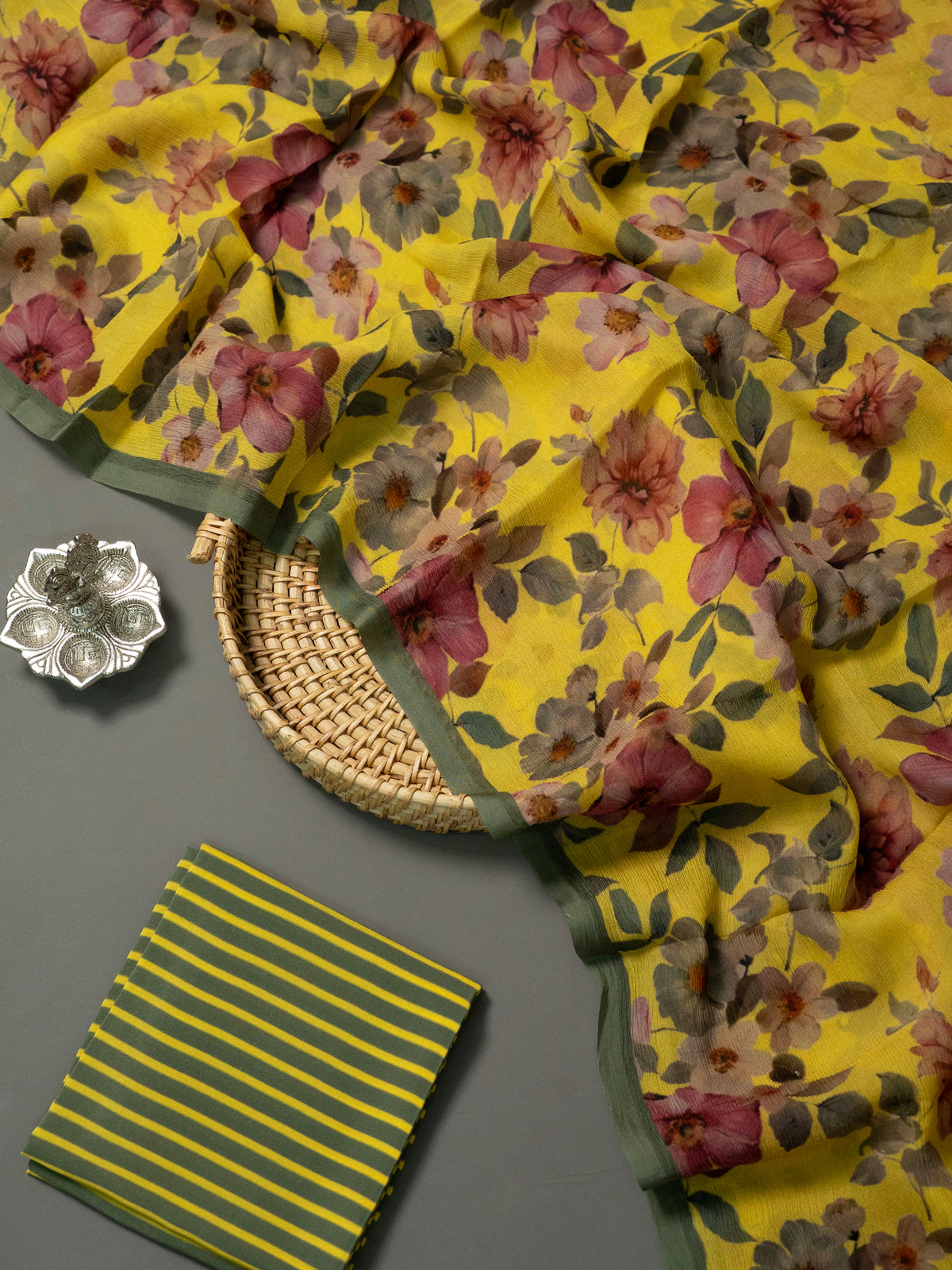Premium chiffon Silk Saree CLSA12504