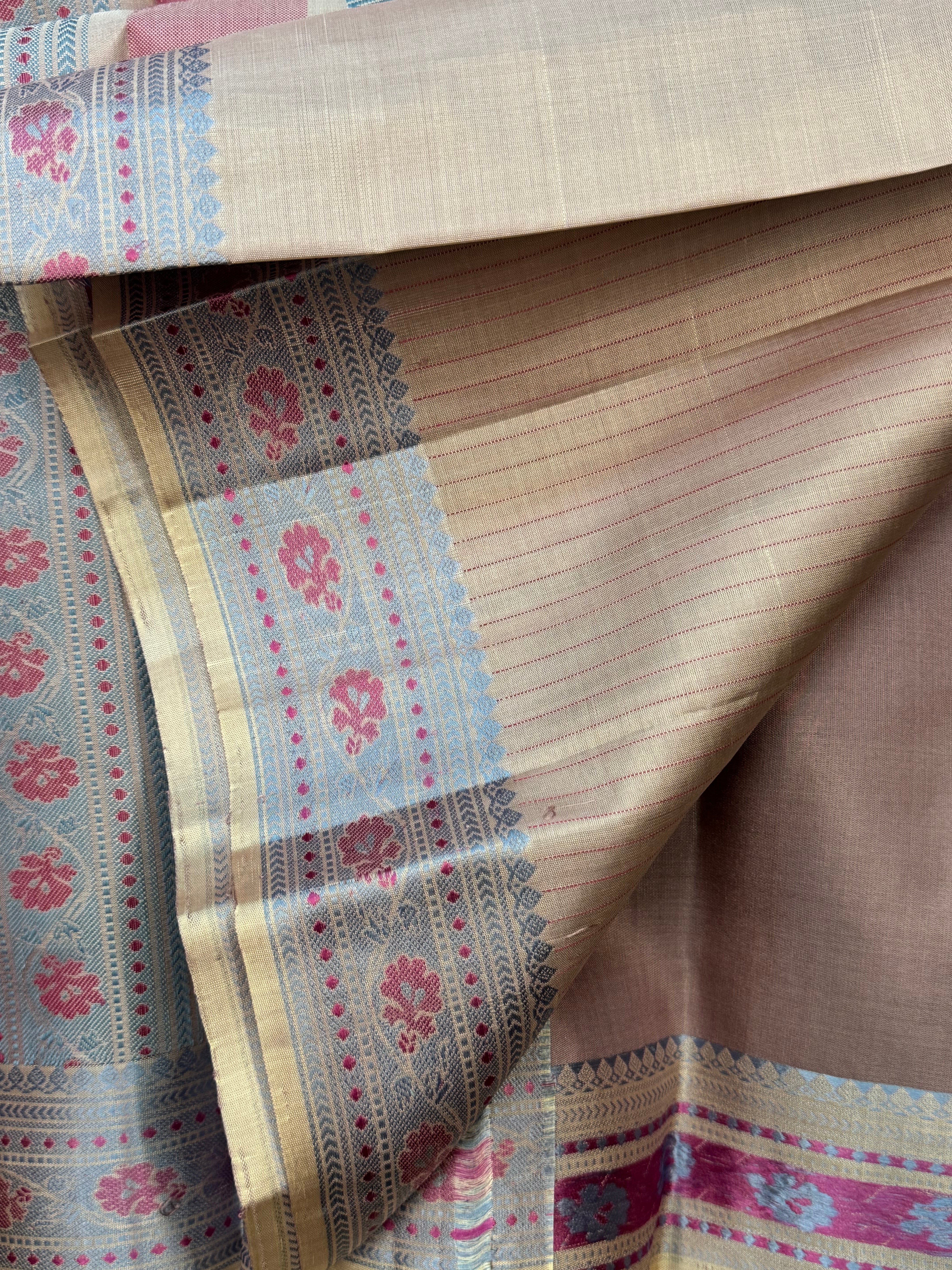 Mauve / Varnangal soft silk