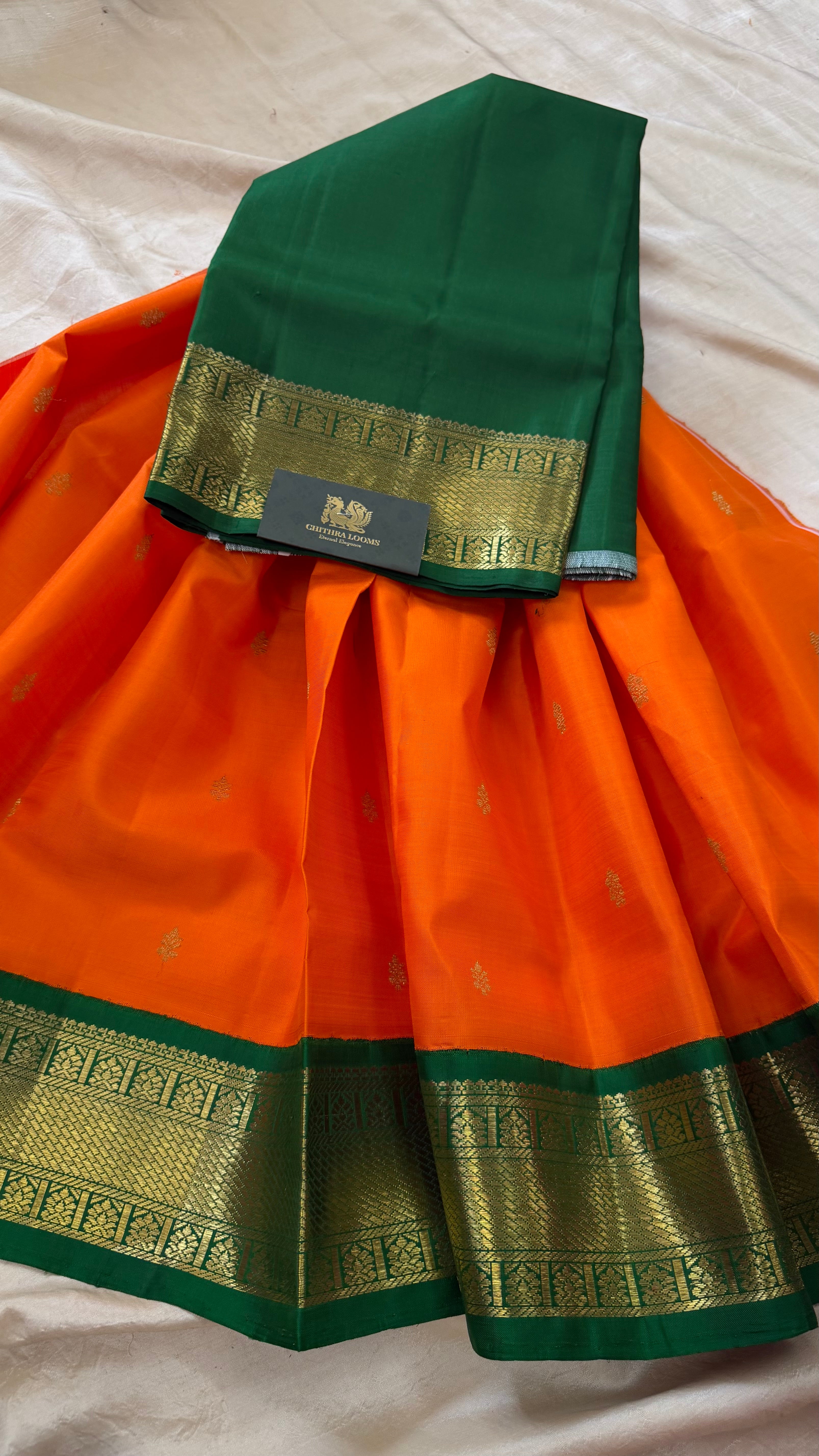 Traditional Paavadai set 4 to 6 years