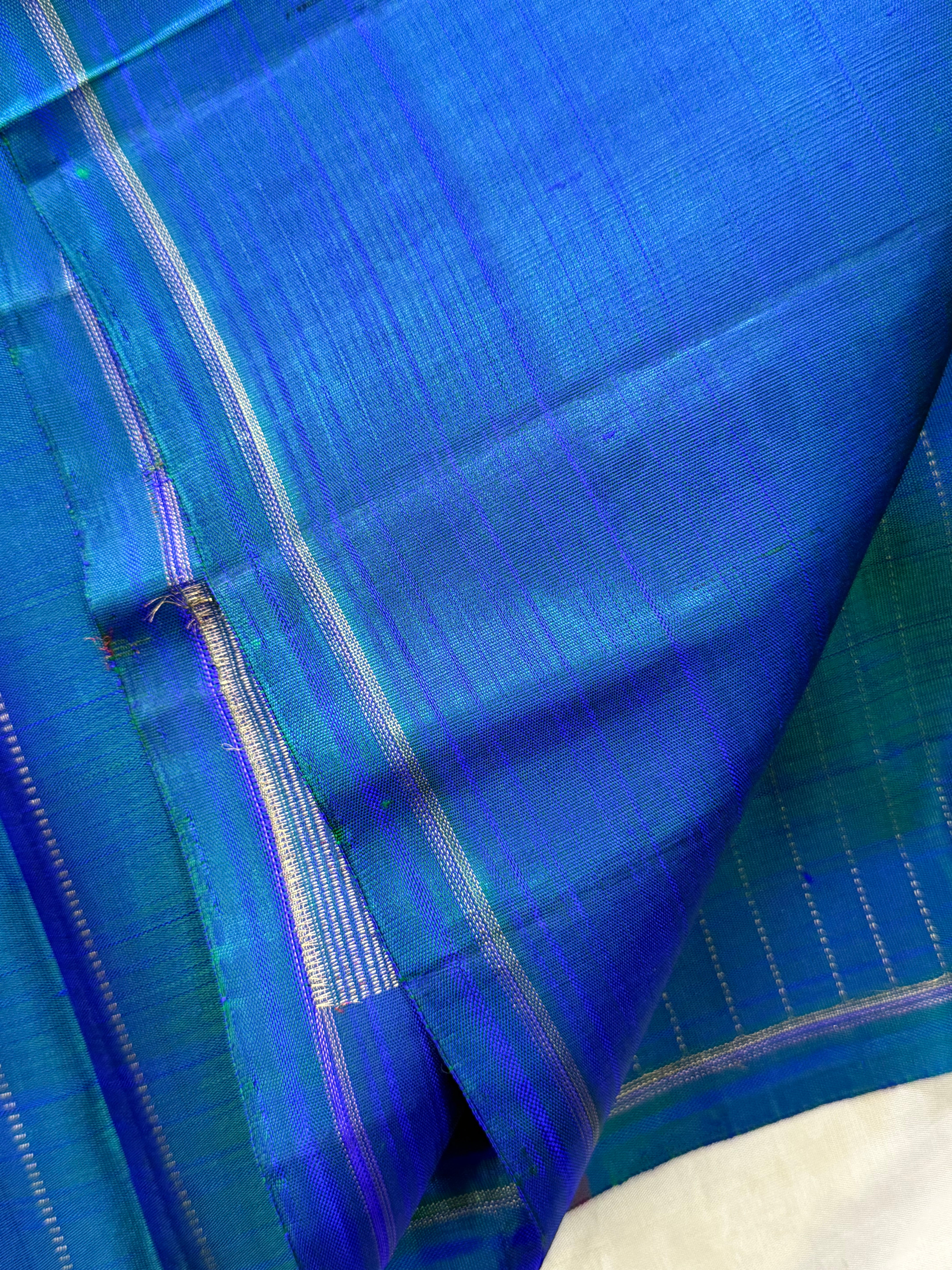 CONCEPT STRIPES ZARI LINE/ KANJIPURAM SILK SAREE CLSA 2325